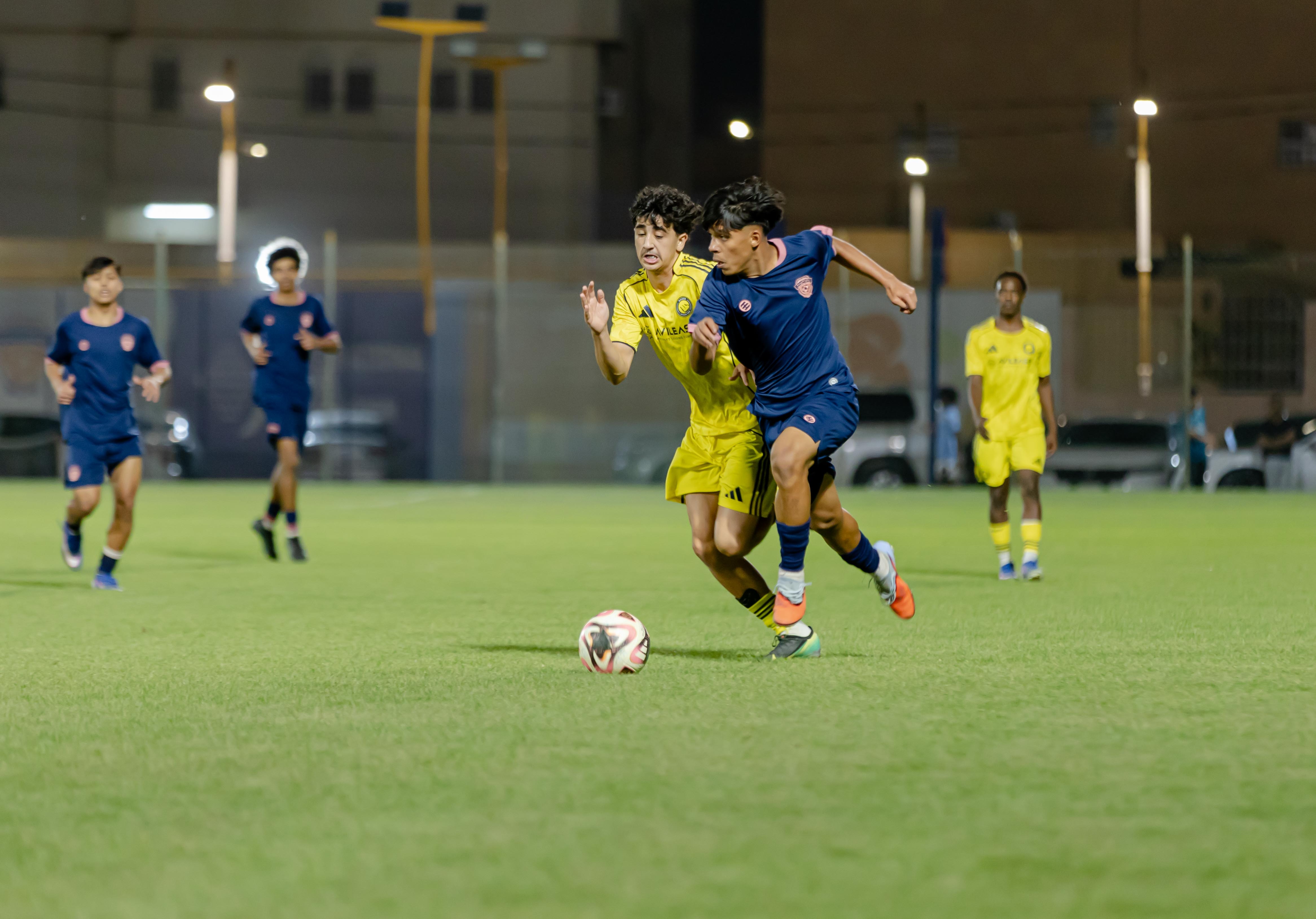 الفيحاء تحت 16 سنة يخسر لقاء نظيره نادي النصر