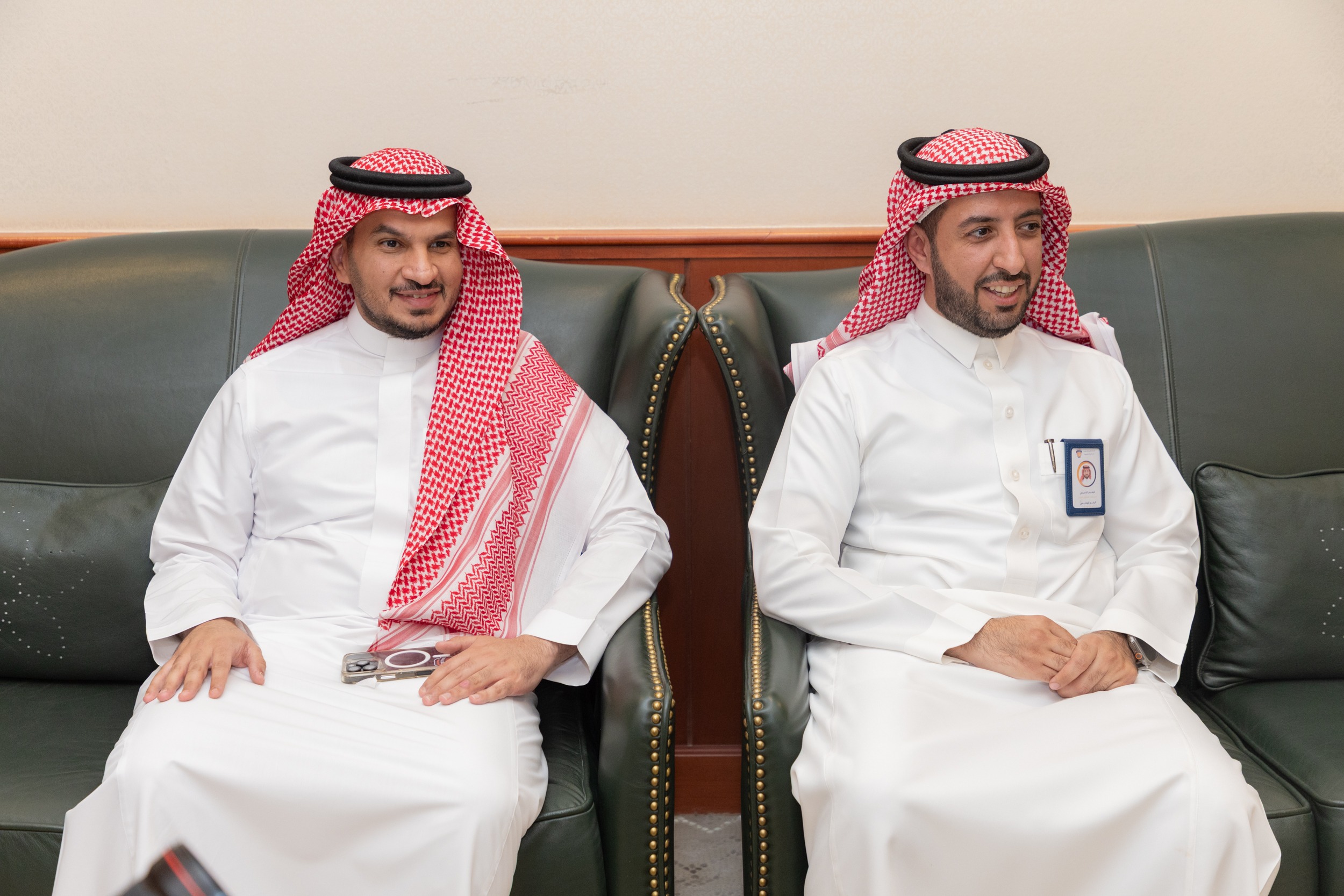 محافظ المجمعة يستقبل رئيس وأعضاء مجلس إدارة نادي الفيحاء