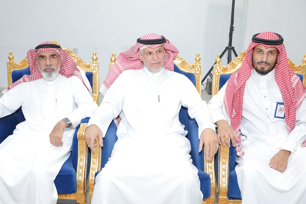 وسط حضور كبير من أهالي المجمعة ومحبي النادي الفيحاء يقيم حفل المعايدة السنوي
