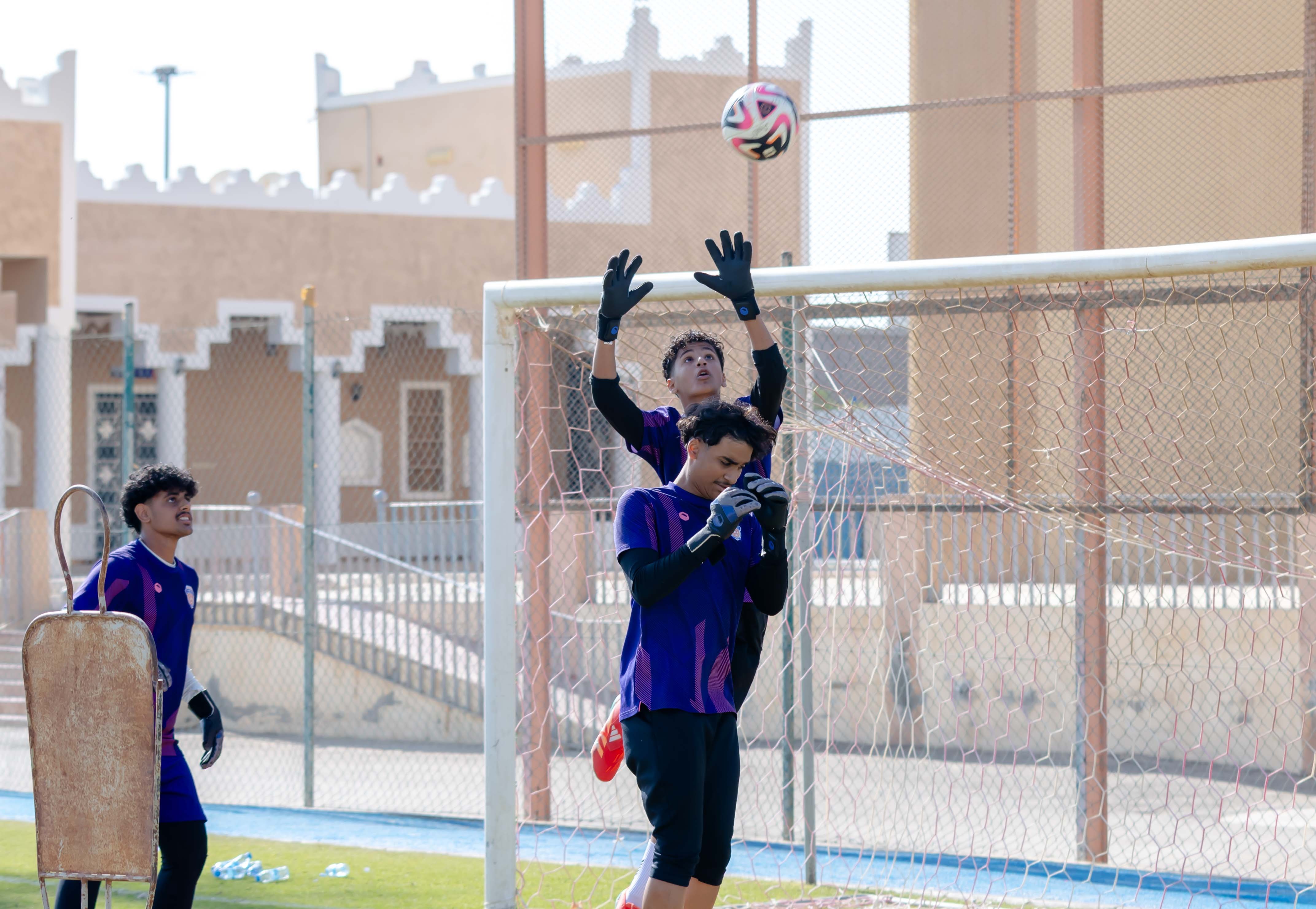 الفيحاء تحت 17 سنة يجري تمرينه الرئيس لمواجهة نظيره نادي القنفذة