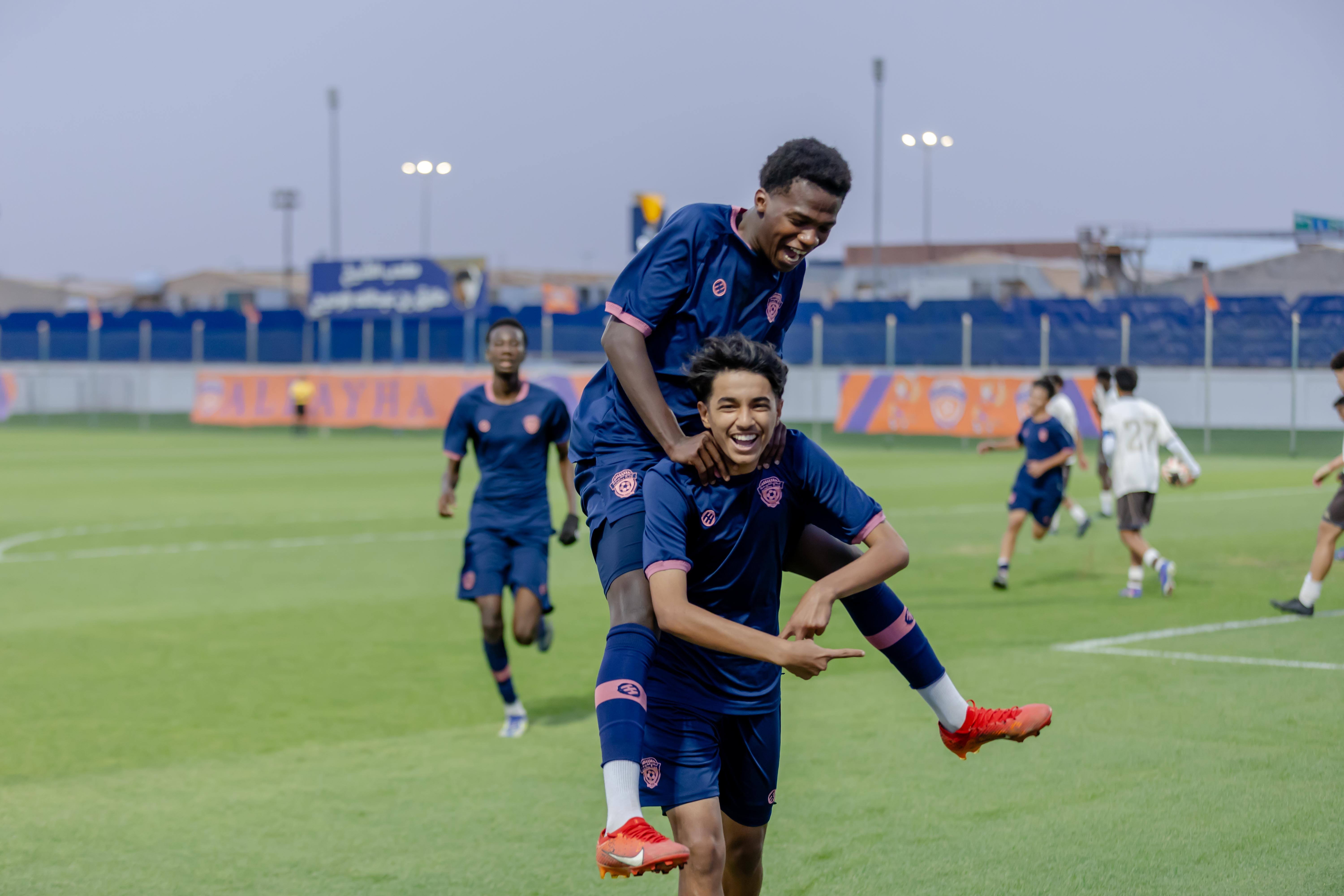 الفيحاء تحت 15 سنة يكسب لقاء نظيره نادي العلا