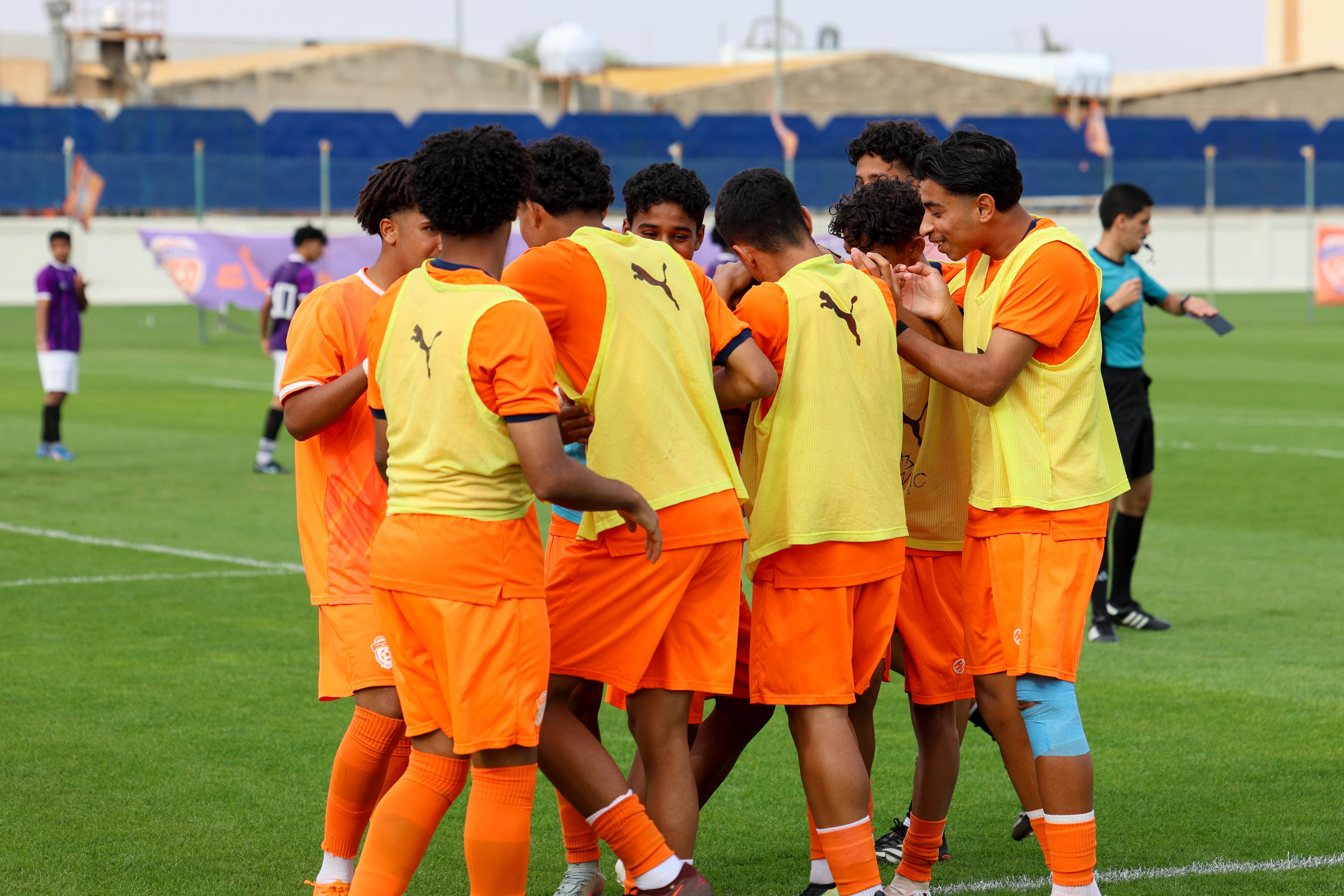 الفيحاء تحت 17 سنة يكسب لقاء نظيرة نادي القلعة