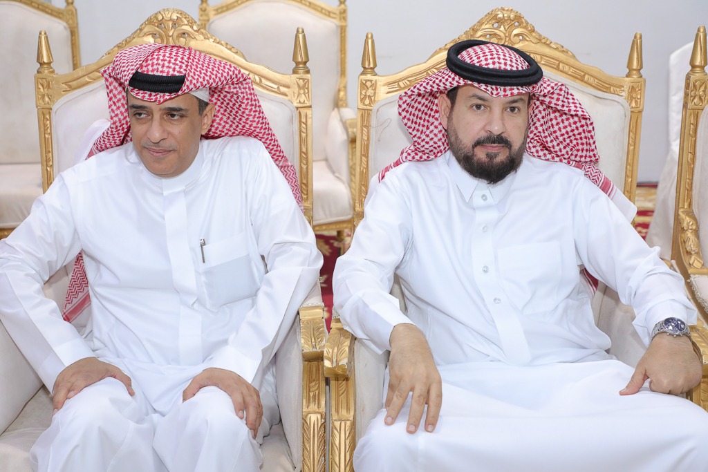 وسط حضور كبير من أهالي المجمعة ومحبي النادي الفيحاء يقيم حفل المعايدة السنوي