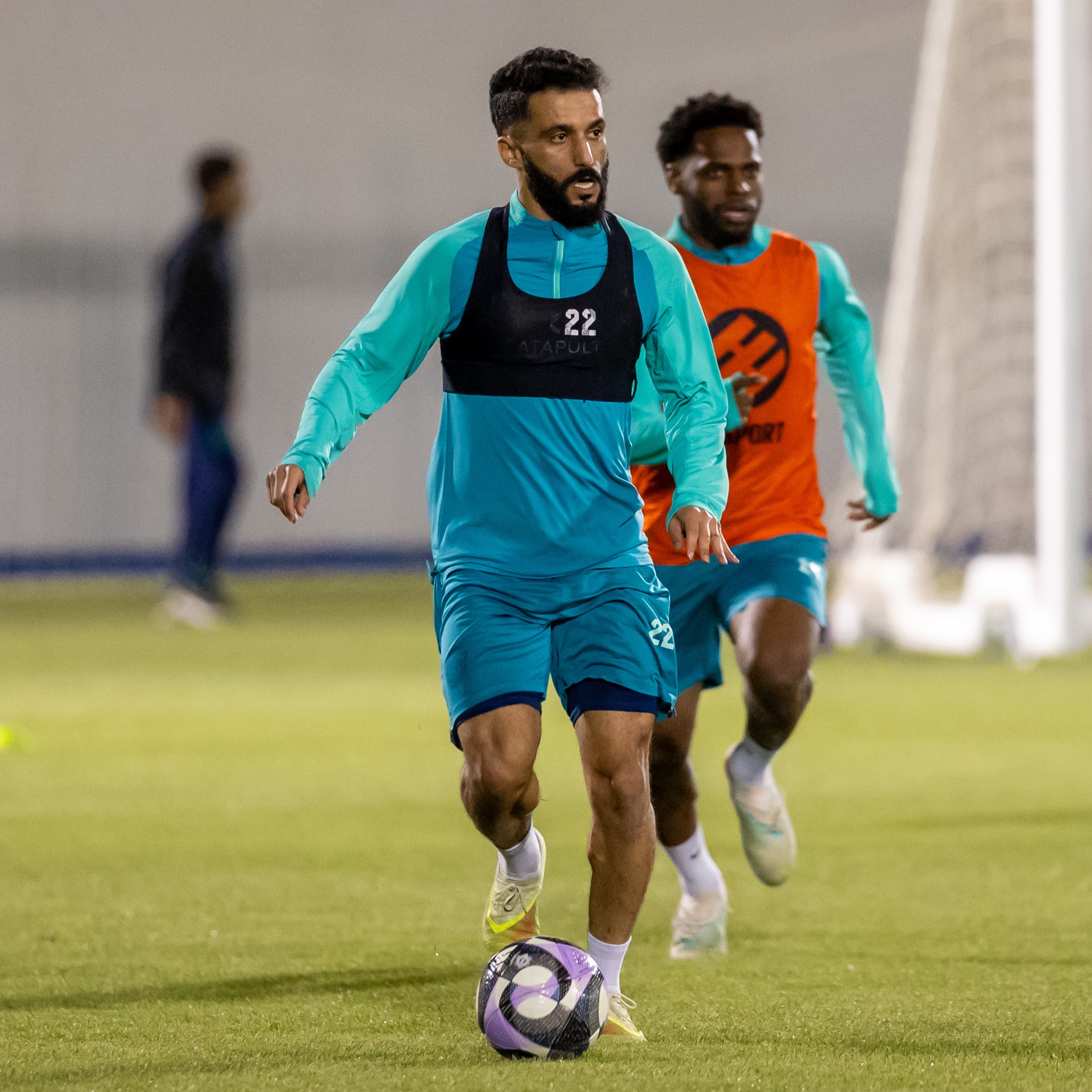 الفيحاء يجري حصة تدريبية مسائية اليوم الخميس