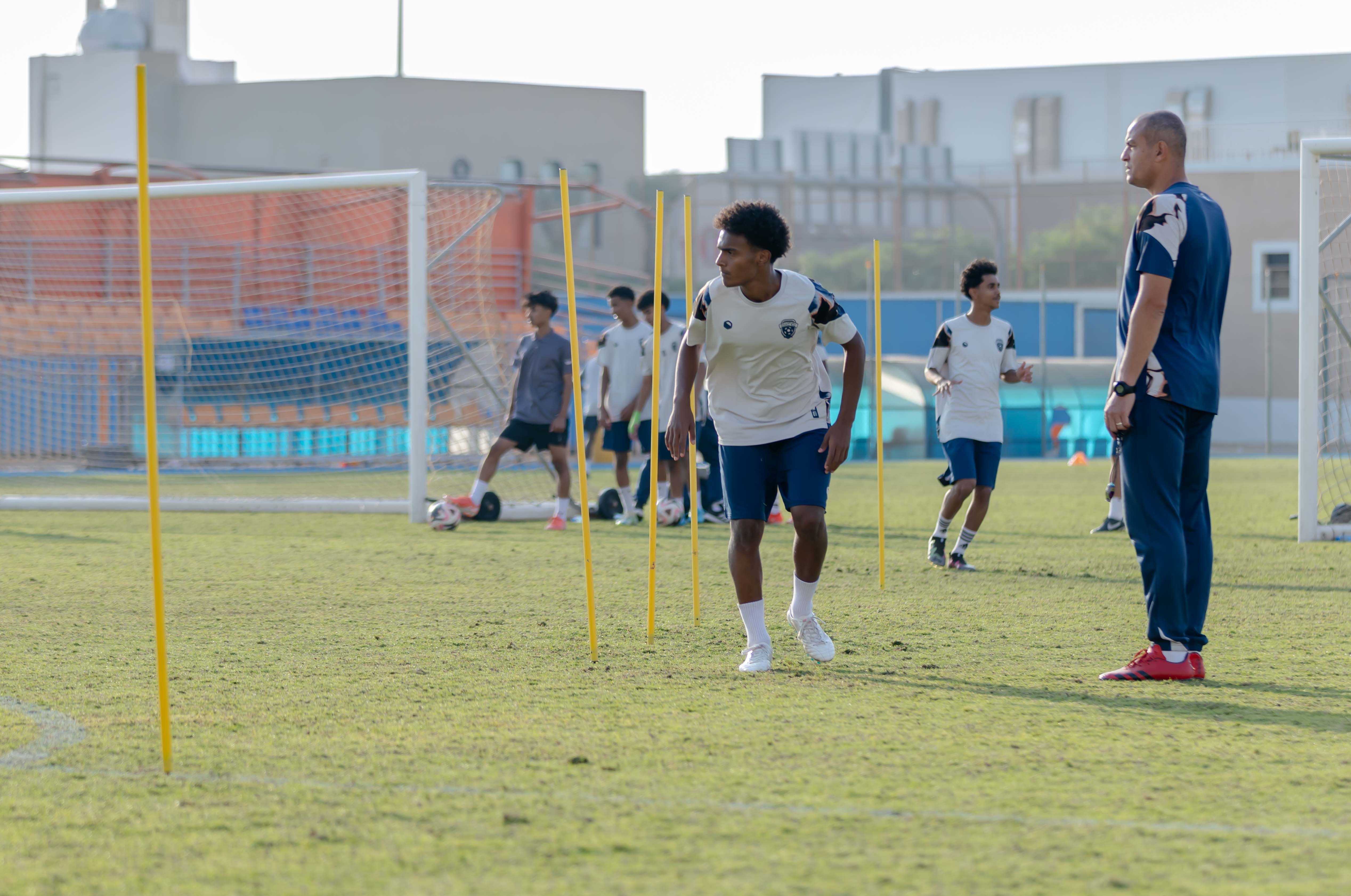 الفيحاء تحت 17 سنة يواصل تحضيراته لمواجهة نظيره نادي هجر لمواجهة هجر