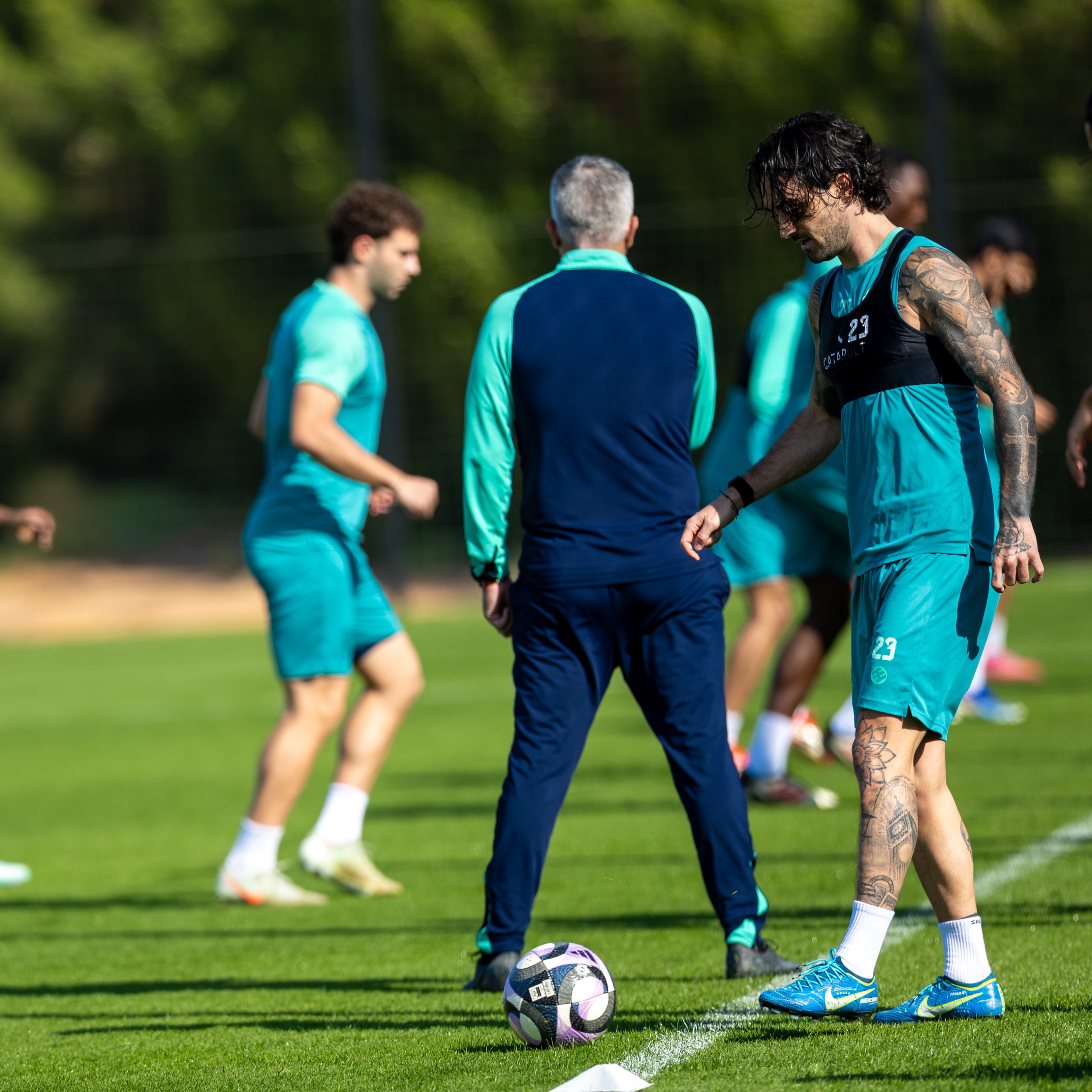 بحصتين صباحية ومسائية، الفيحاء يختتم استعداداته للبطائح الإماراتي