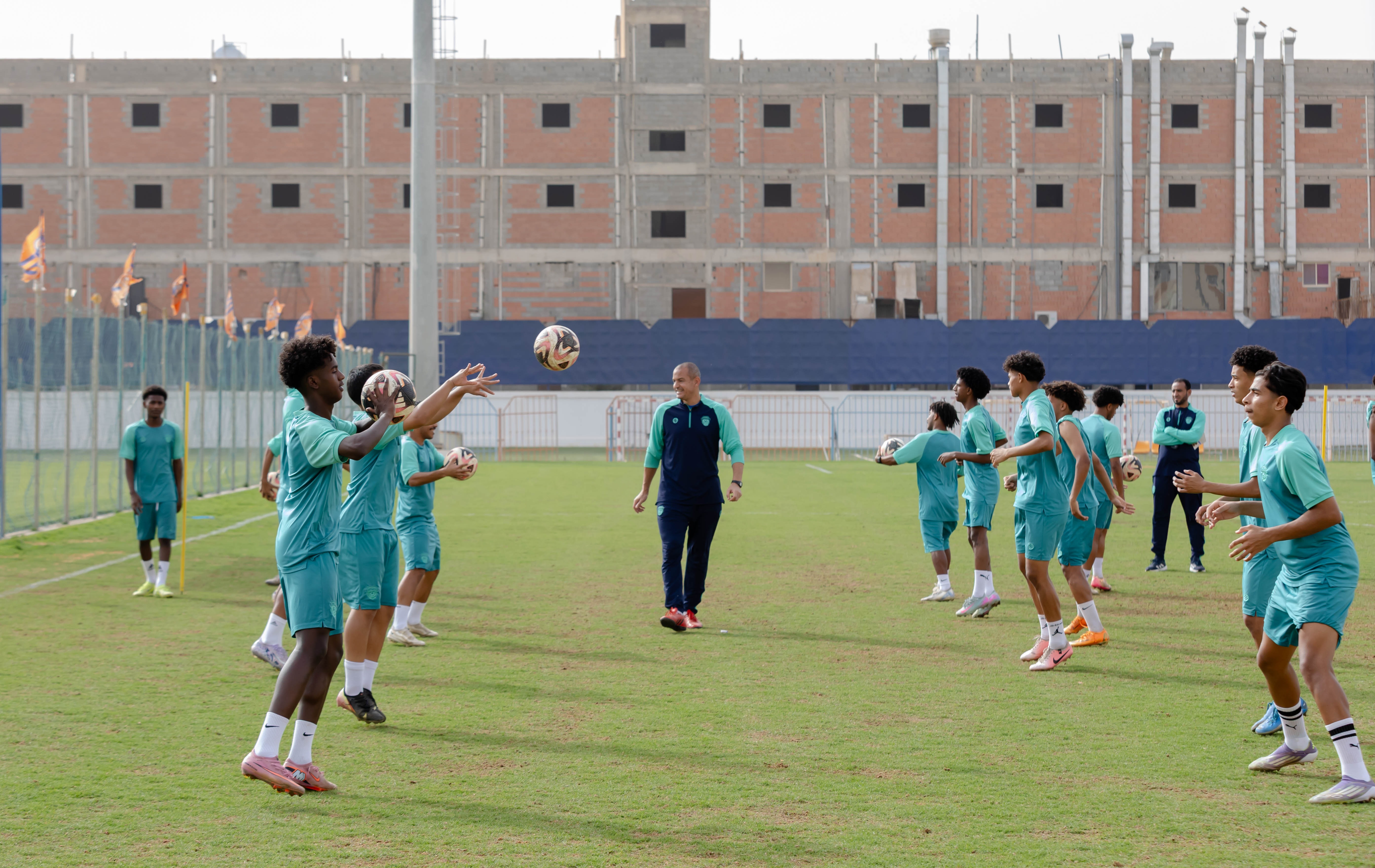 الفيحاء يجري تمرينه الرئيس لمواجهة نظيرة الوحدة