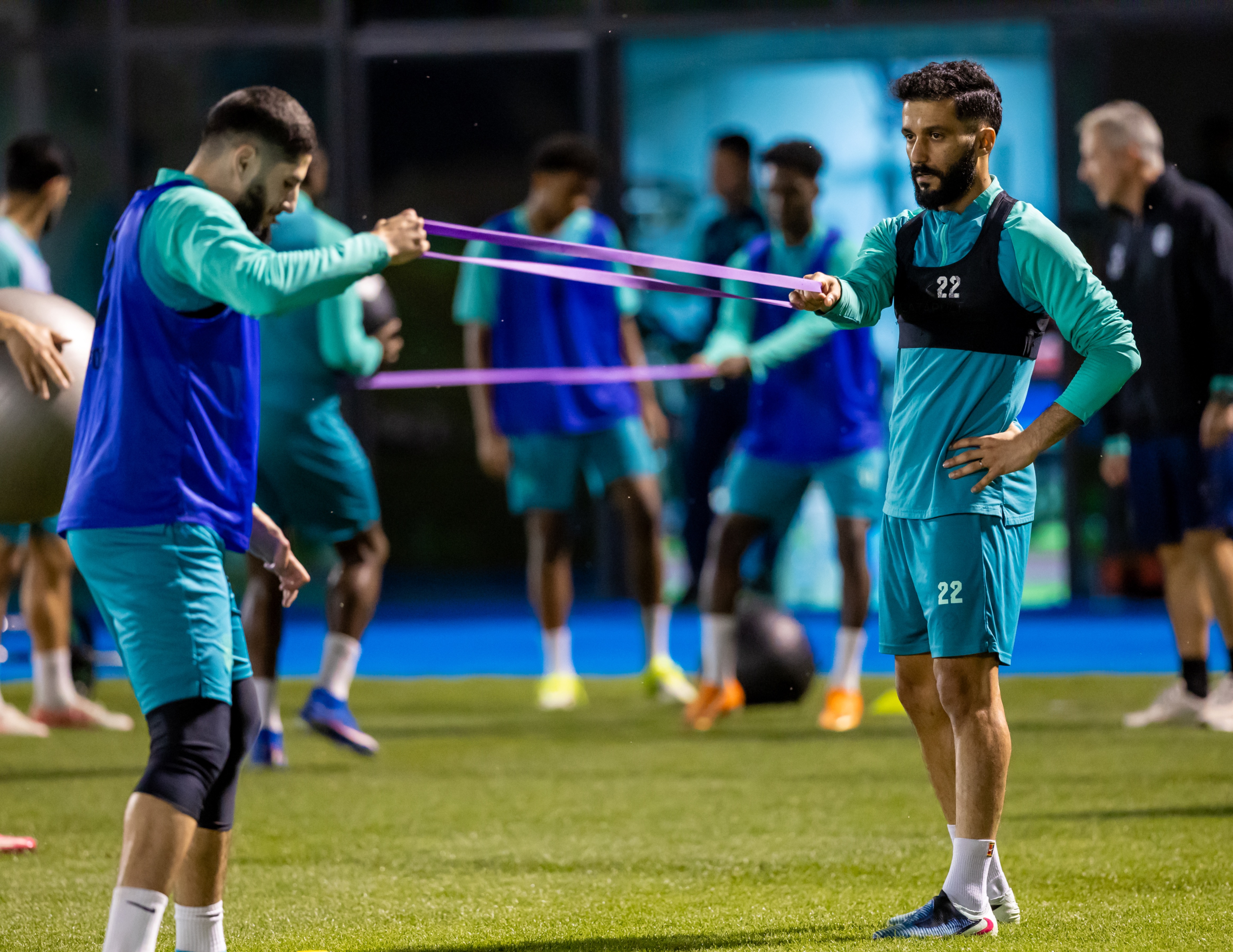 الفيحاء يواصل تدريباته اليومية بمقر النادي