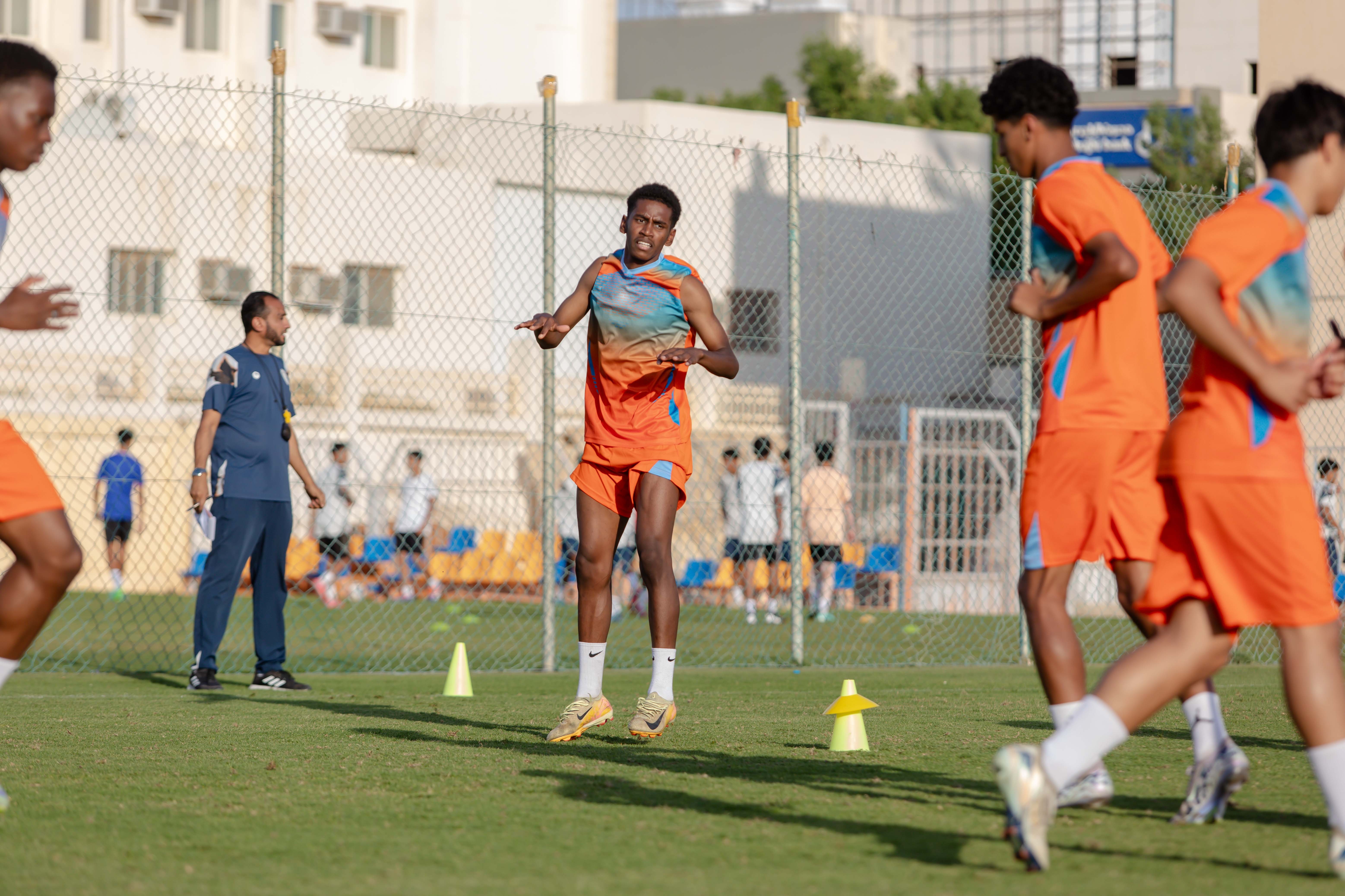 الفيحاء تحت 17 سنة يجري تمرينه الرئيس لمواجهة نظيره نادي الانصار