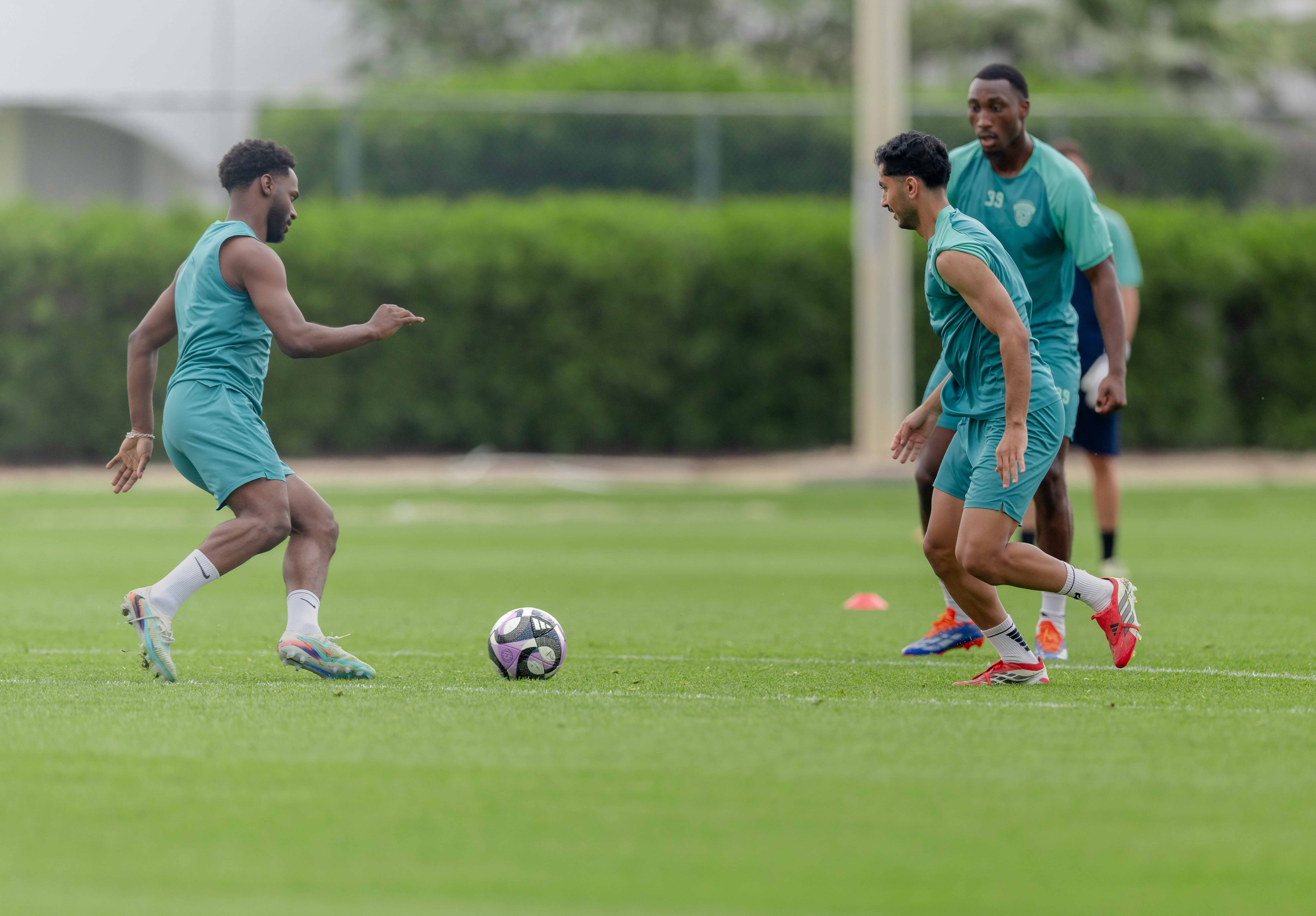 الفيحاء تحت 21 عامًا يُجري تمرينه الرئيسي استعدادًا لملاقاة القادسية .