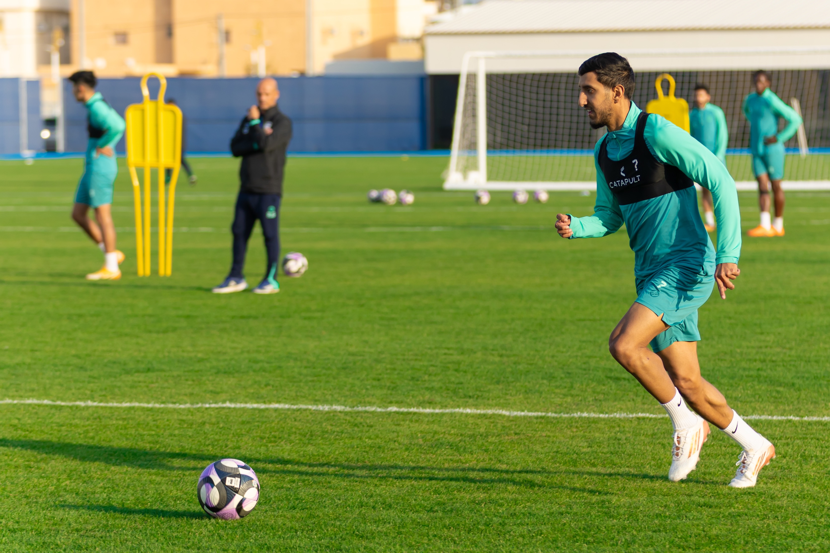 الفيحاء يجري مرانه الرئيس لمواجهة القادسية