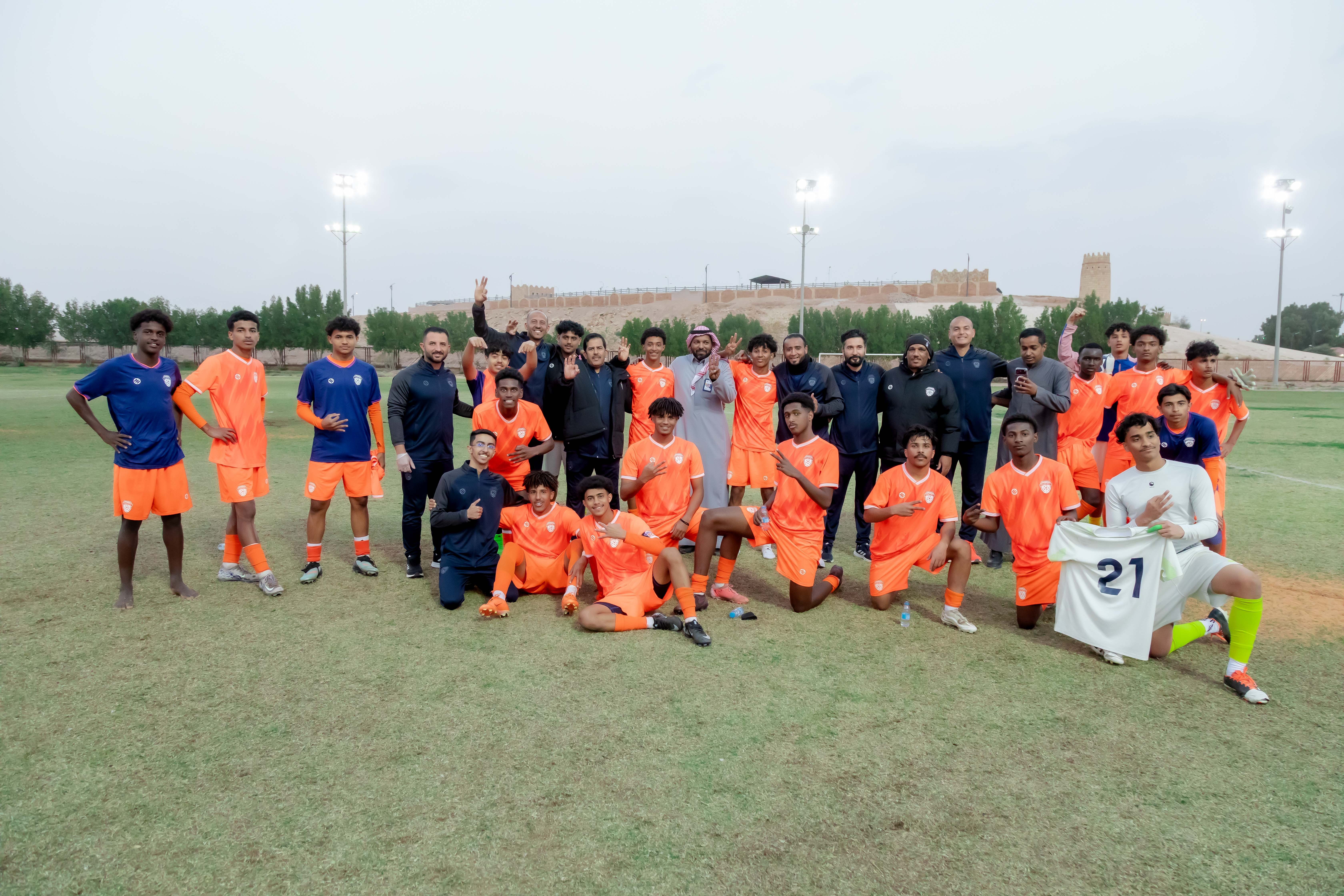 الفيحاء تحت ١٧ سنة يكسب لقاء نظيره نادي الروضة بثلاثة أهداف