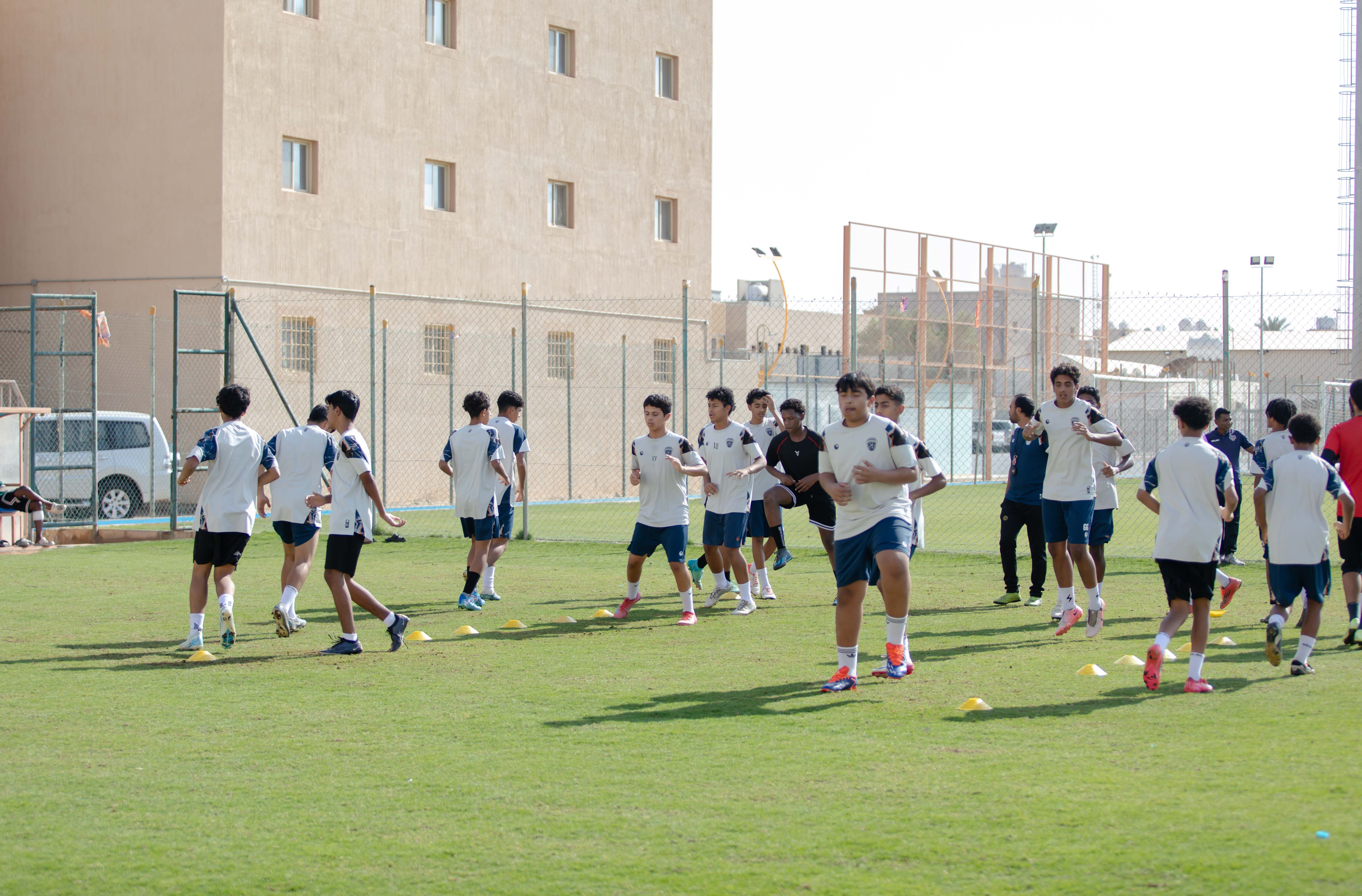 الفيحاء تحت 15 سنة يواصل تحضيراتة لمواجهة نظيره نادي الفتح