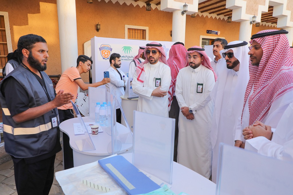 بالتعاون مع مستشفى الملك خالد بمحافظة المجمعة نادي الفيحاء يقيم فعاليات اليوم العالمي للتطوع