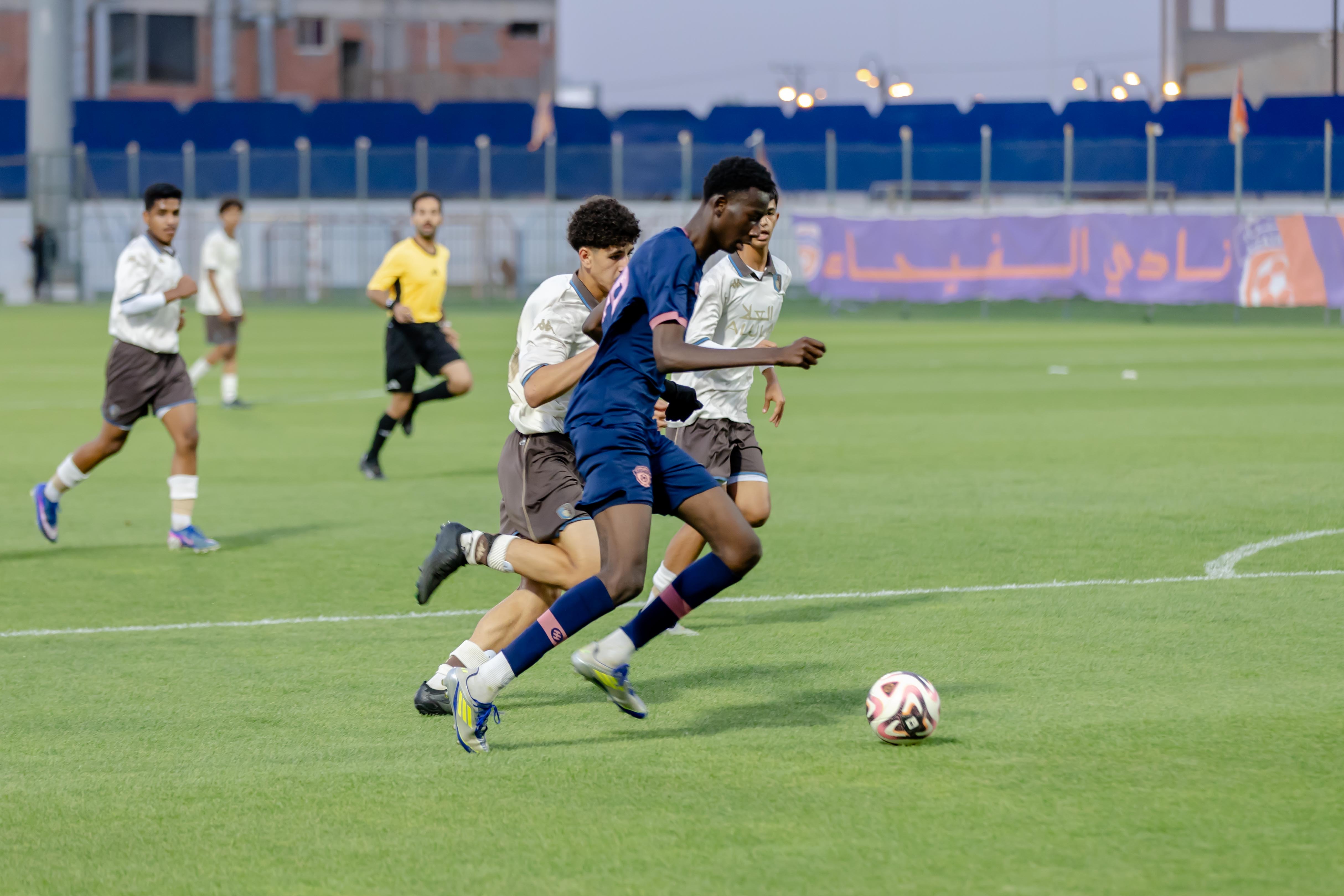 الفيحاء تحت 15 سنة يكسب لقاء نظيره نادي العلا