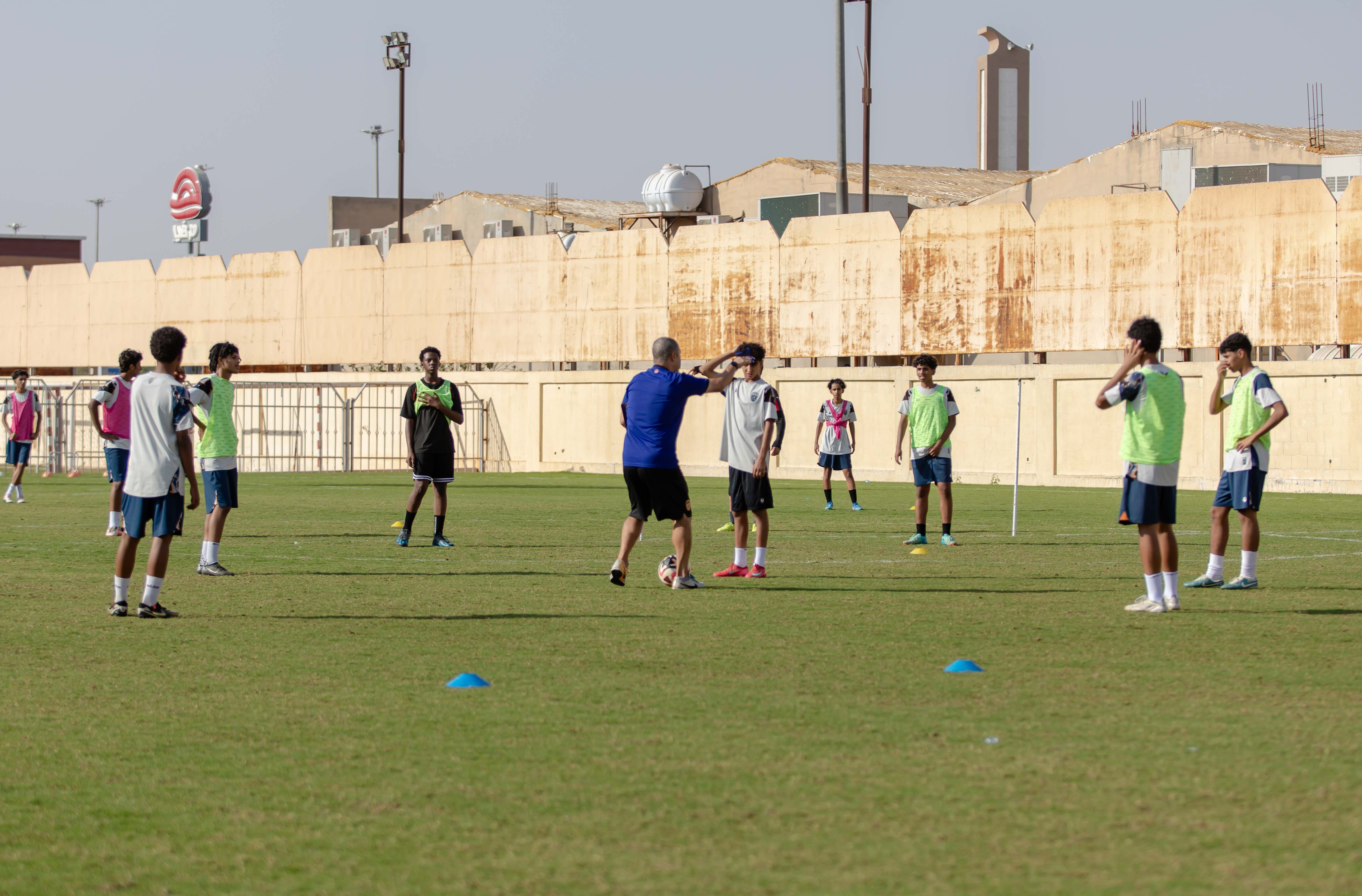 الفيحاء تحت 15 سنة يواصل تحضيراتة لمواجهة نظيره نادي الفتح