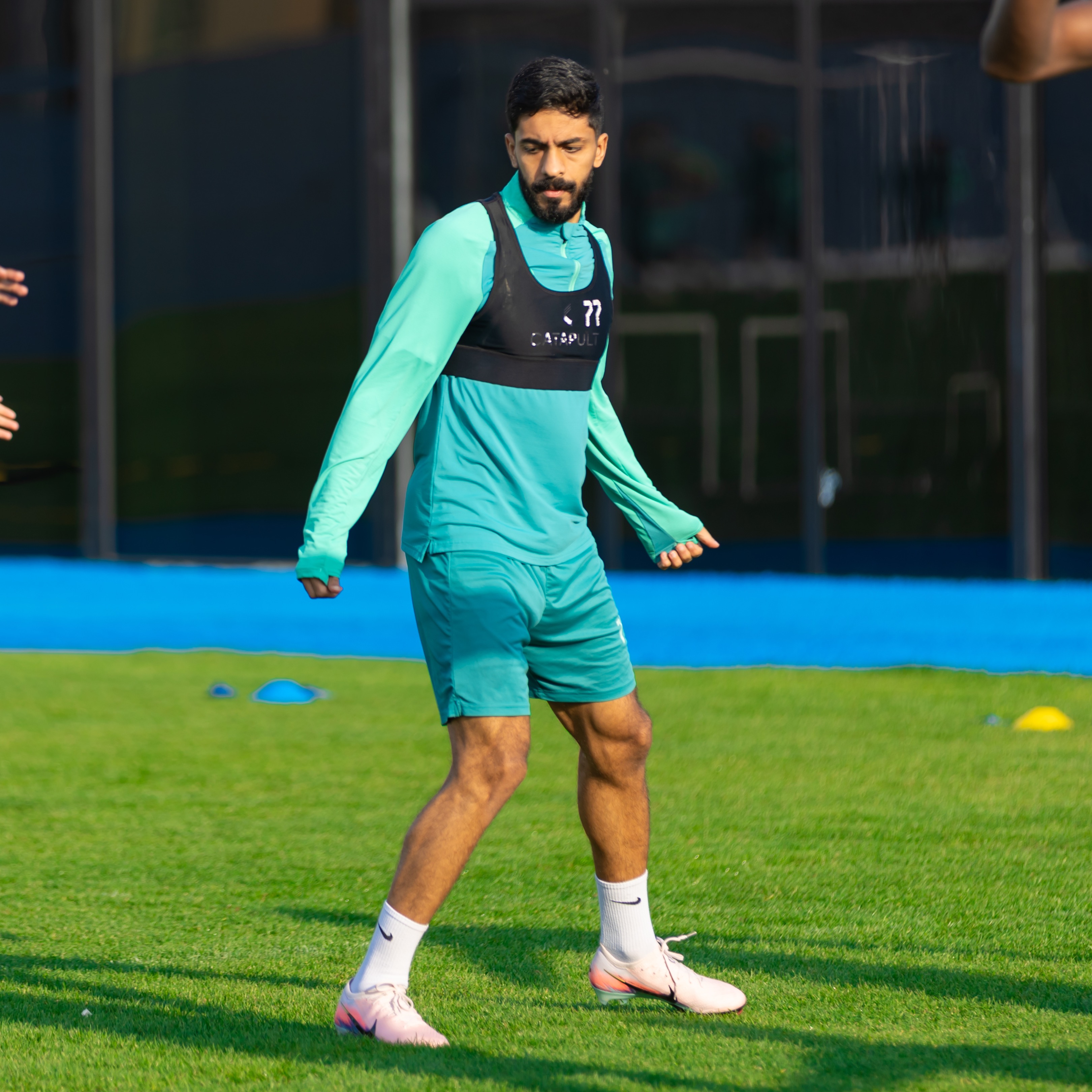 الفيحاء يجري مرانه الرئيس لمواجهة القادسية