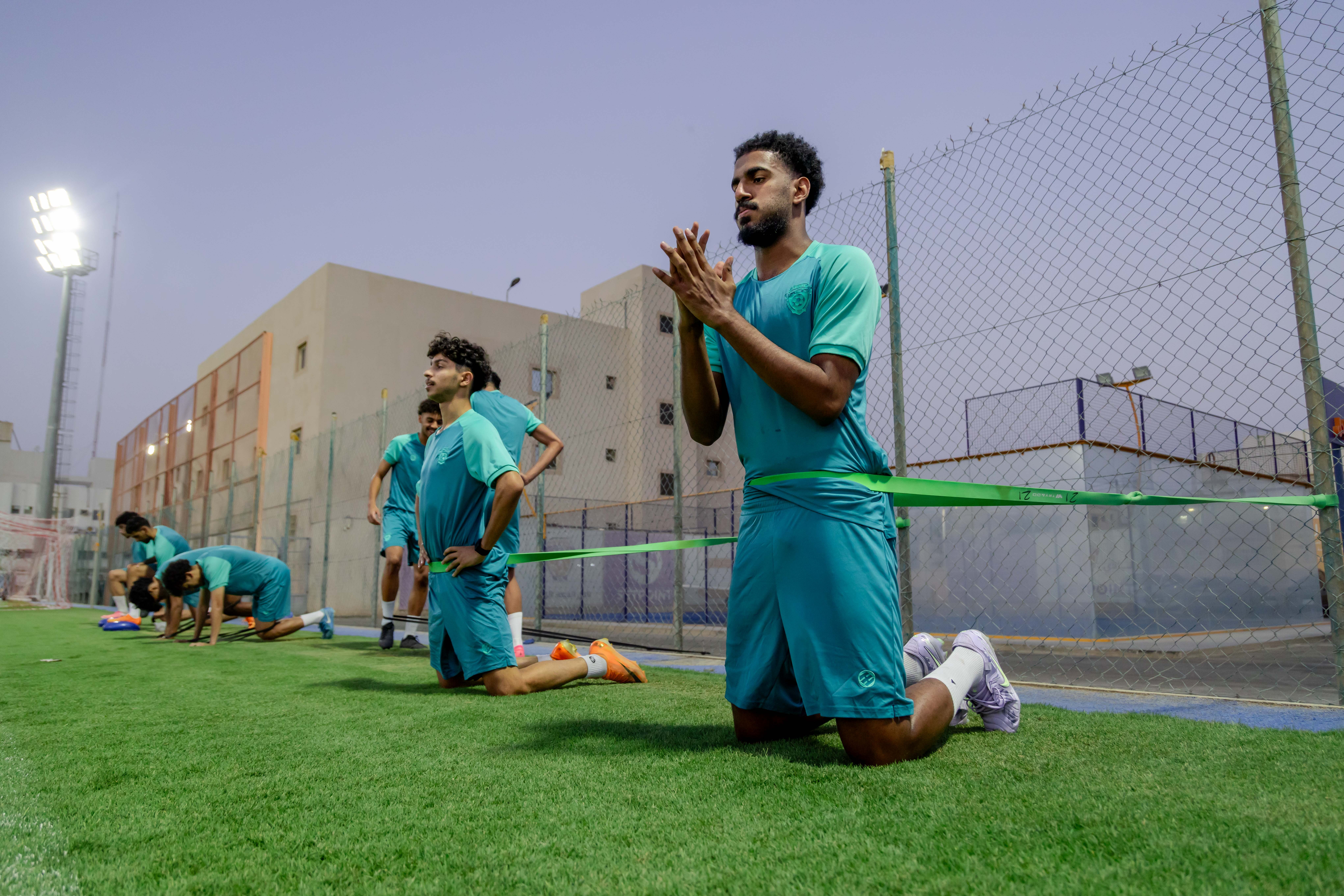 الفيحاء U21 يُجري تمرينه الرئيس استعدادًا لملاقاة النجمة .