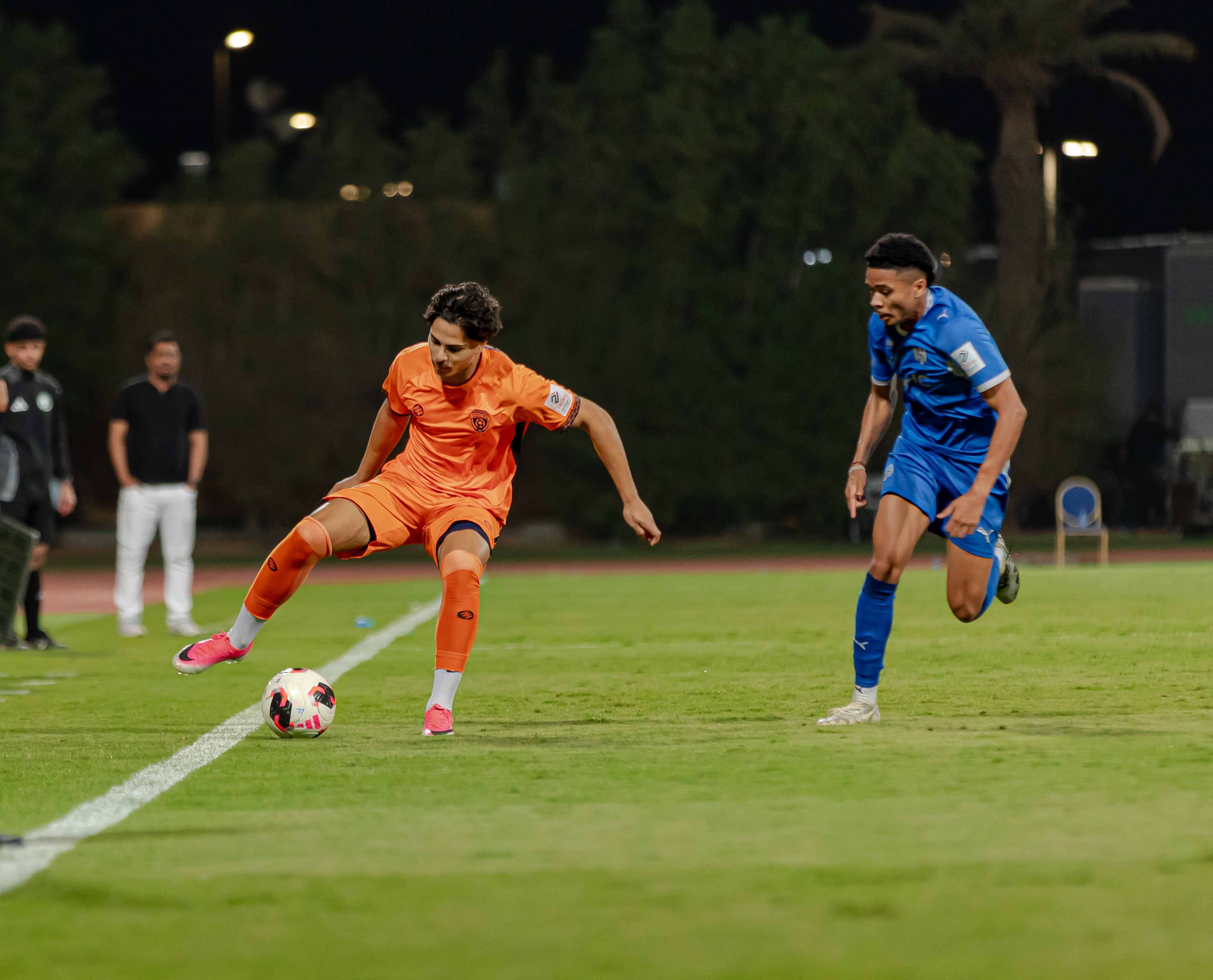 الفيحاء تحت 21 عامًا يخسر مواجهة الهلال ضمن الجولة السابعة من دوري جوي للنخبة U21.