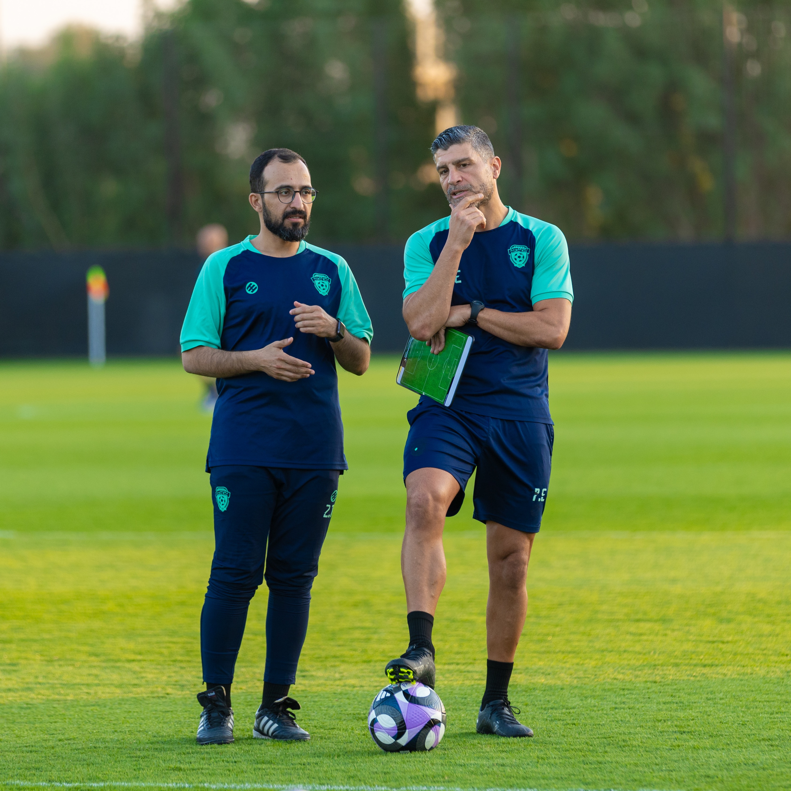 بحصتين صباحية ومسائية، الفيحاء يختتم استعداداته للبطائح الإماراتي