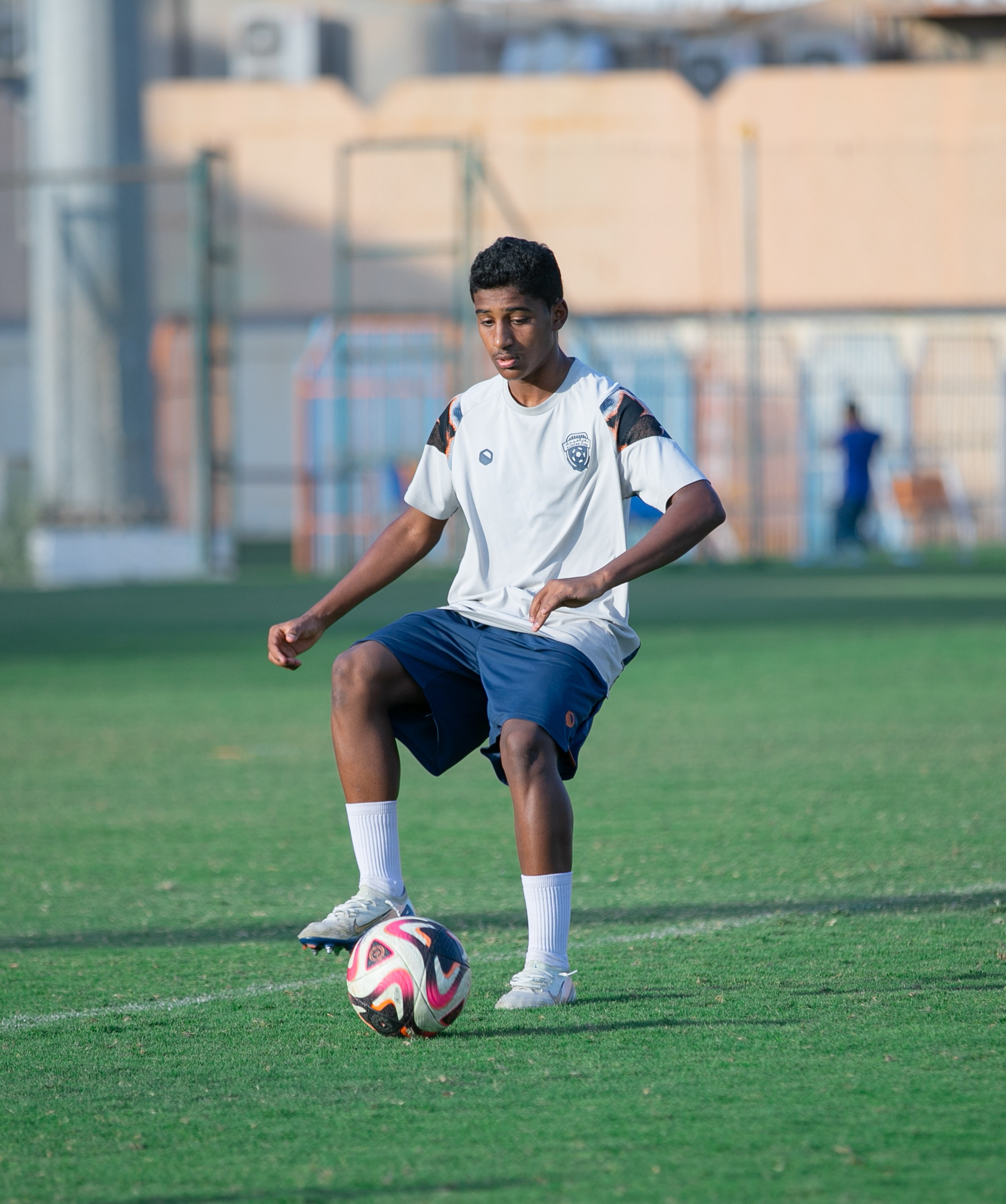 الفيحاء تحت 15 سنة يجري تمرينه الرئيس لمواجهة نظيره نادي الطائي