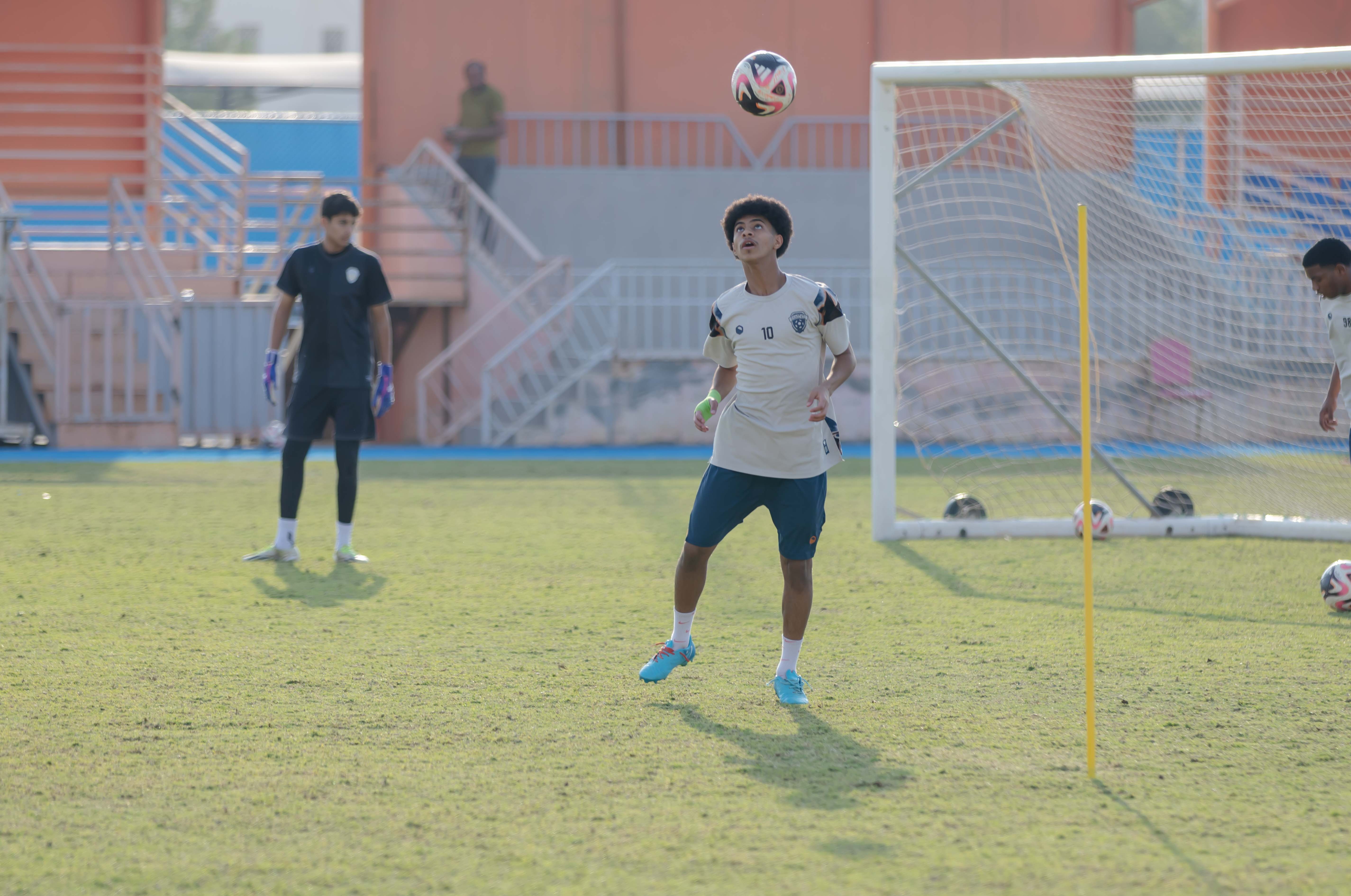 الفيحاء تحت 17 سنة يواصل تحضيراته لمواجهة نظيره نادي هجر لمواجهة هجر