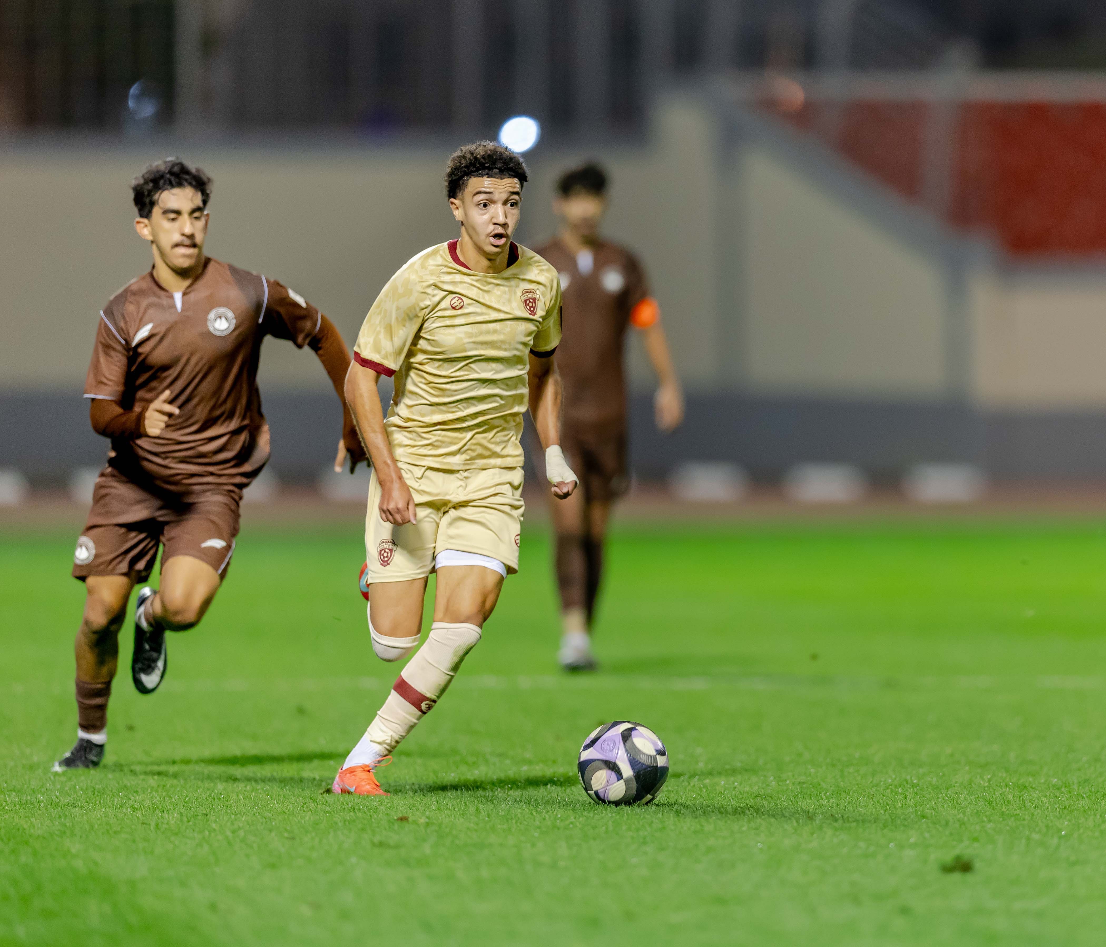 الفيحاء تحت 21 عامًا يكسب مواجهة الجبلين بهدفين ضمن الجولة السابعة من دوري جوي للنخبة U21.