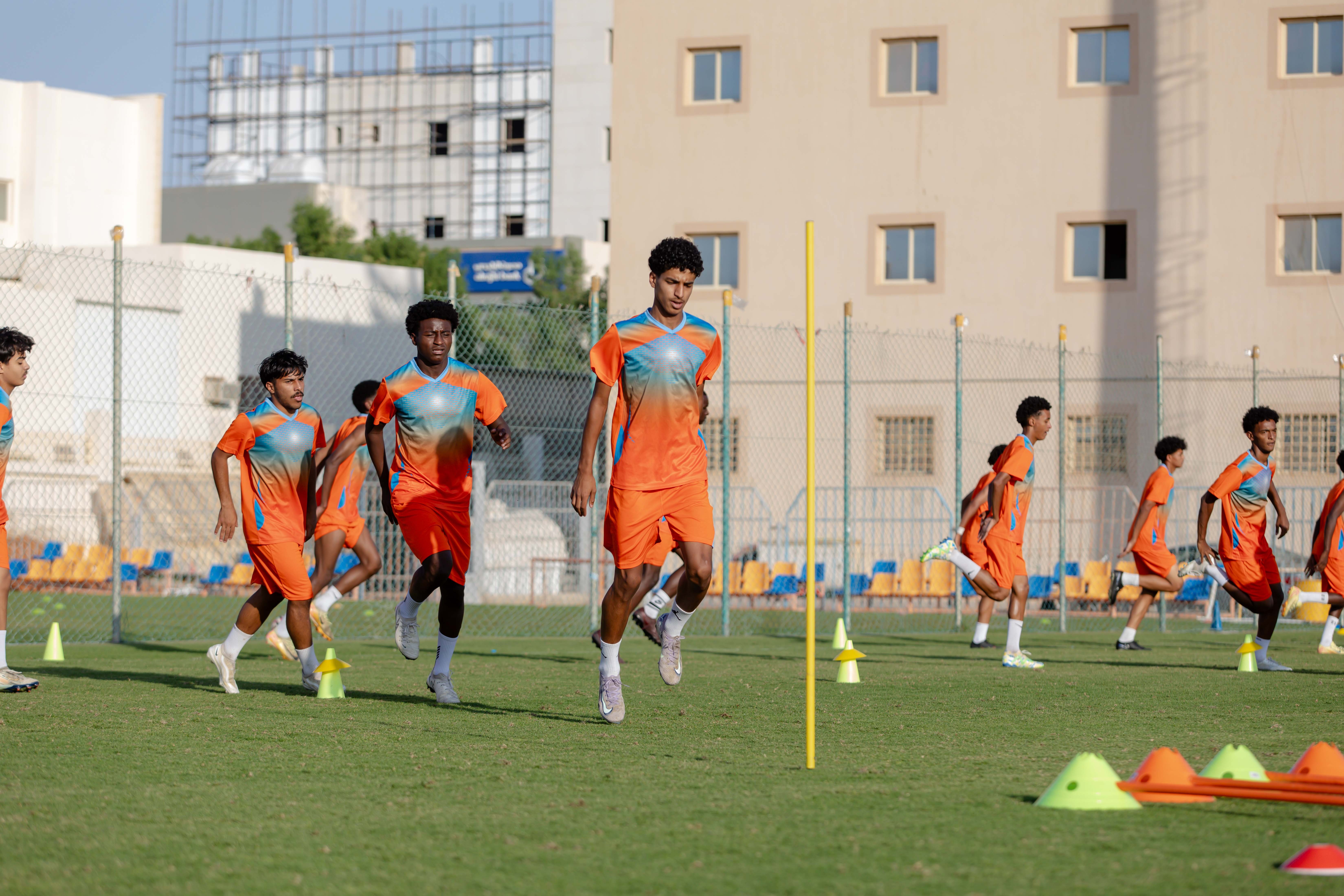 الفيحاء تحت 17 سنة يجري تمرينه الرئيس لمواجهة نظيره نادي الانصار