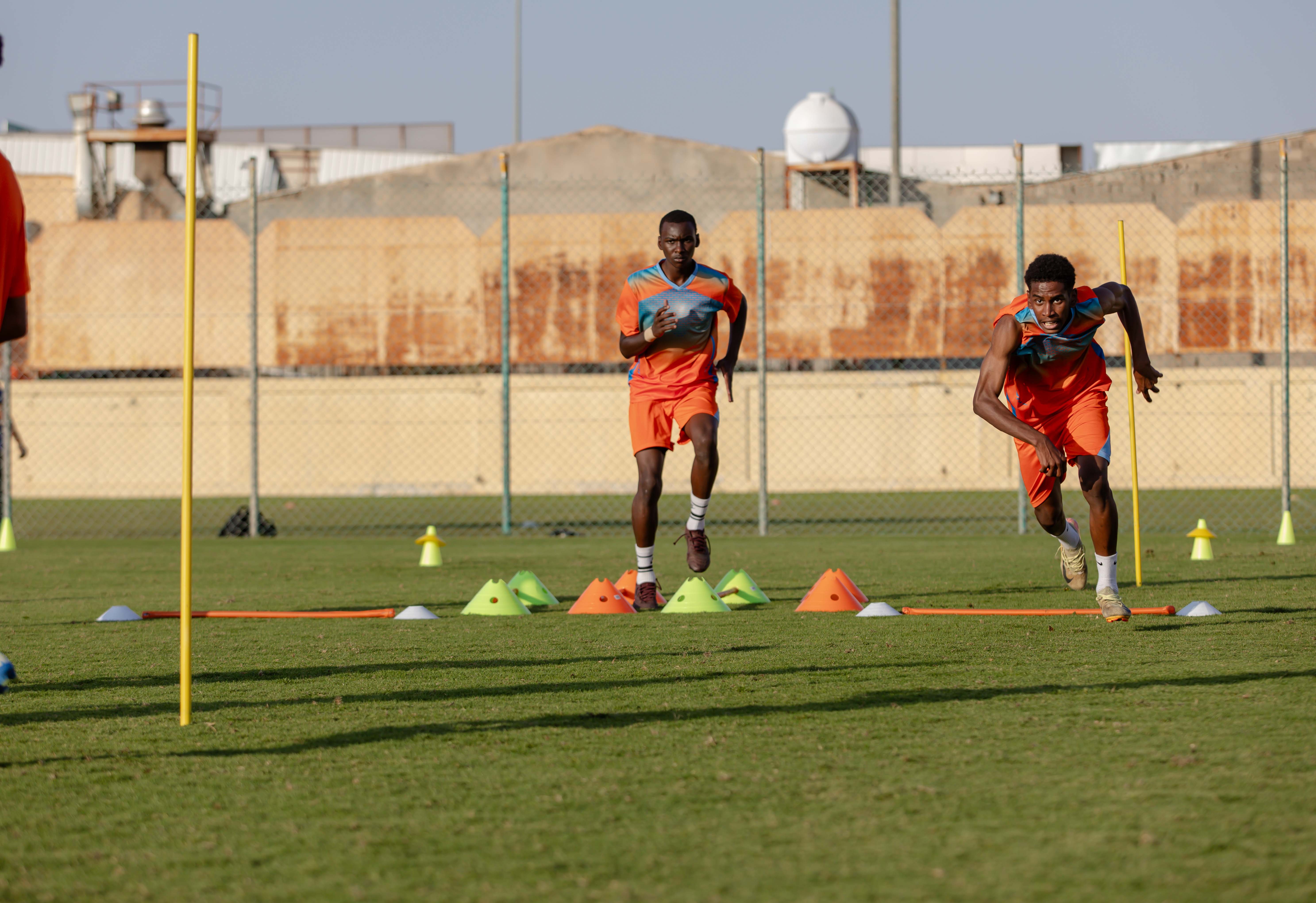 الفيحاء تحت 17 سنة يجري تمرينه الرئيس لمواجهة نظيره نادي الانصار