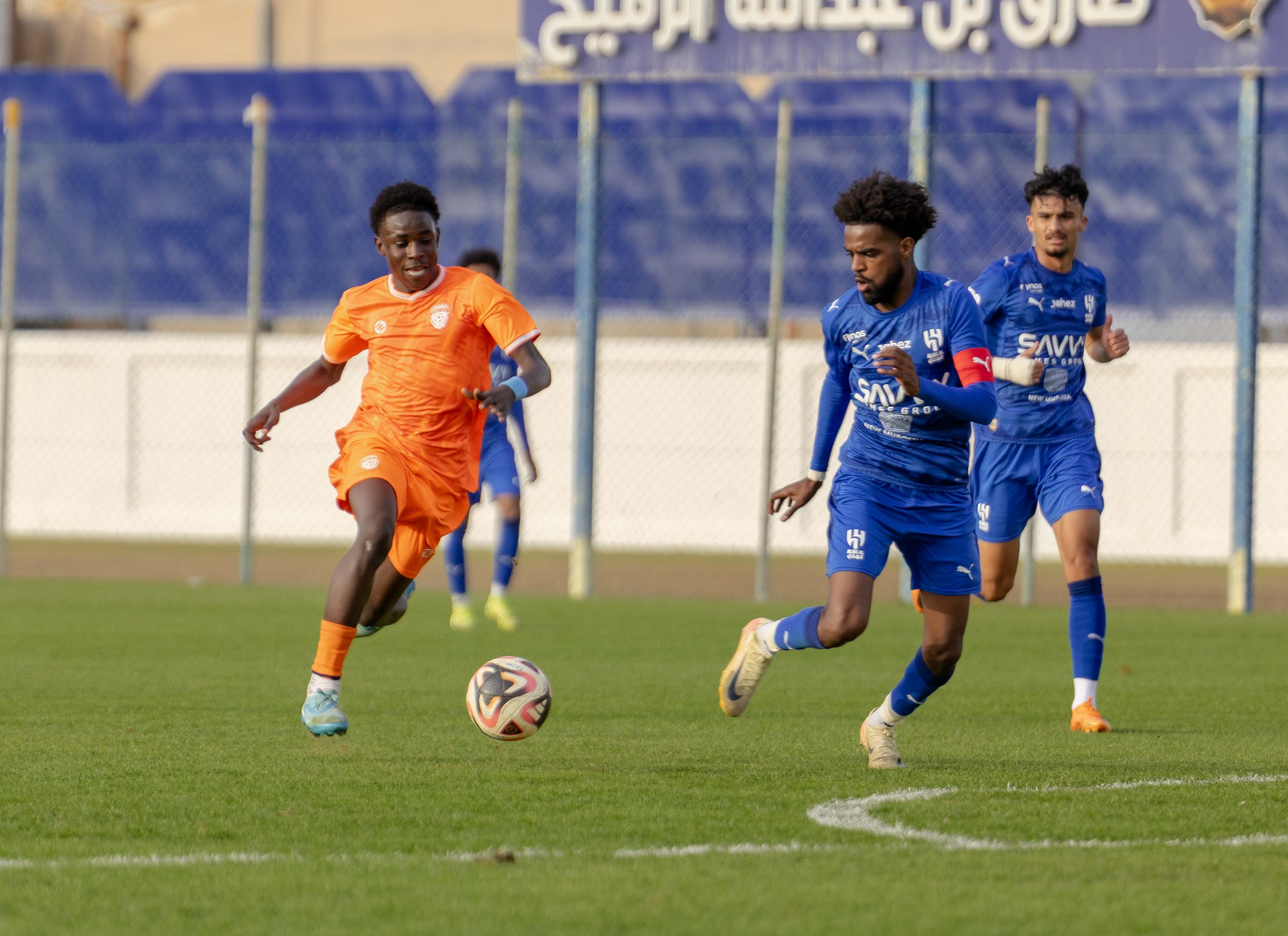 الفيحاء تحت 18 سنة يخسر لقاء نظيرة نادي الهلال