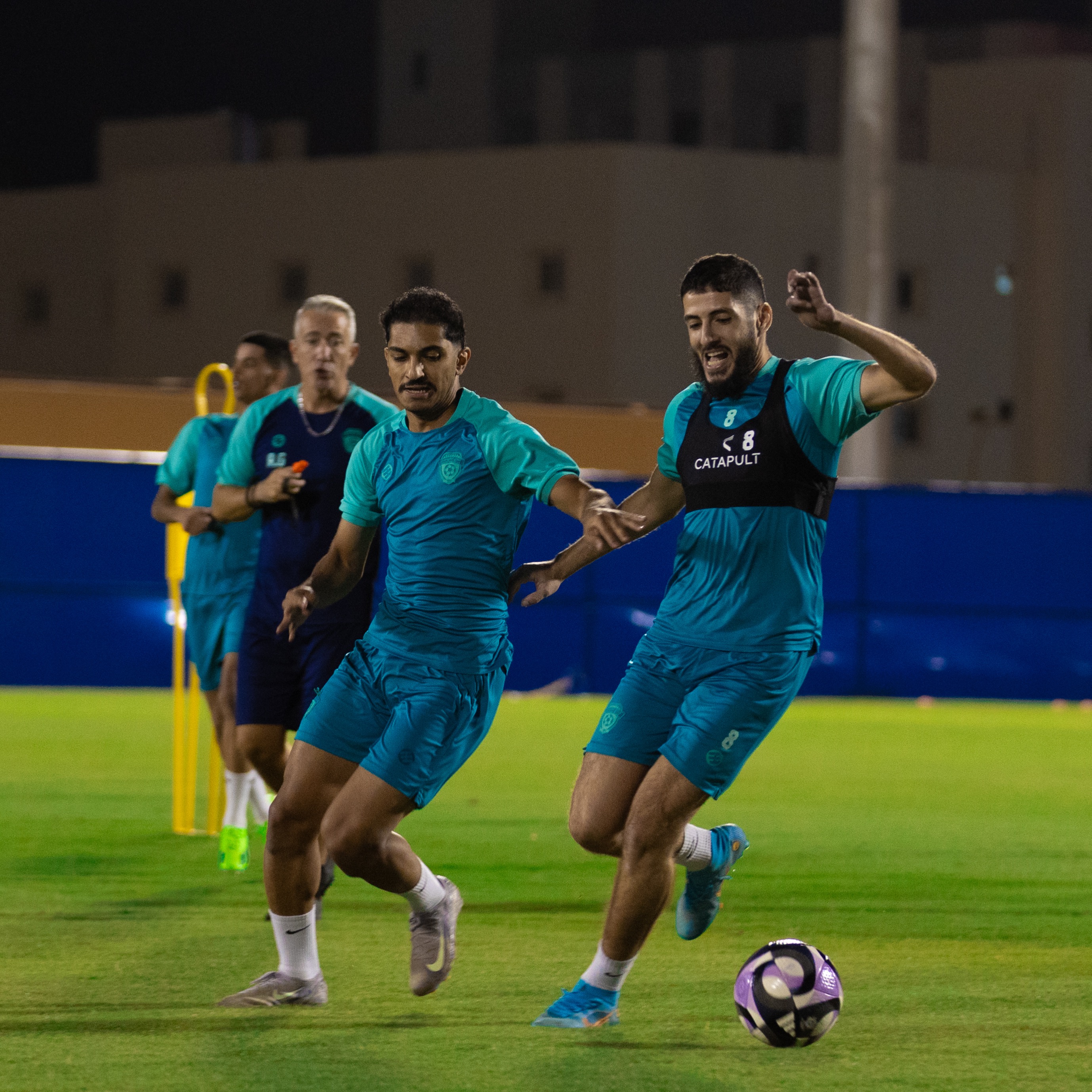 الفيحاء يواصل استعداداته لمواجهة الحزم الودية