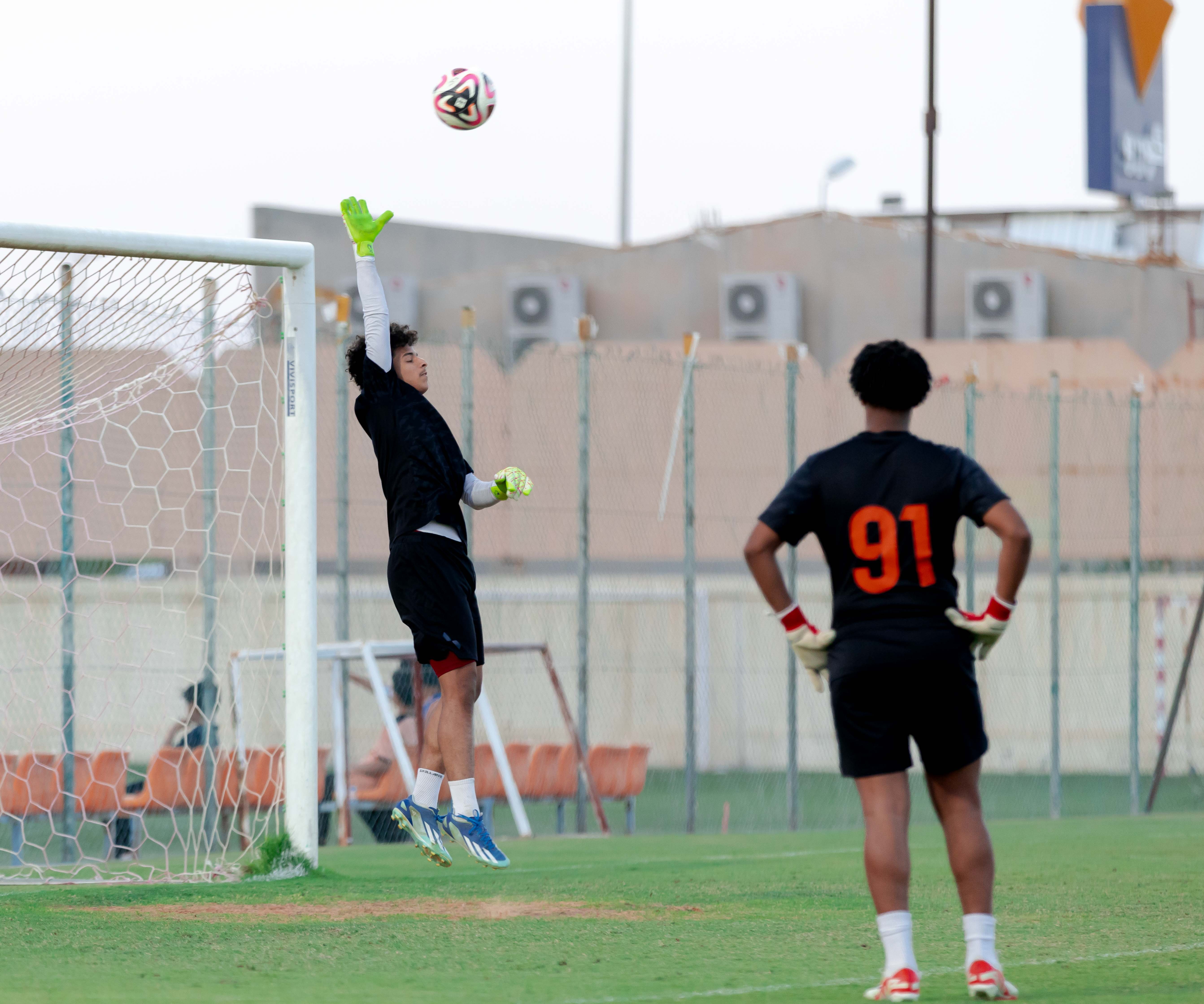 الفيحاء تحت 18 سنة يجري تمرينه الرئيس لمواجهة نظيره نادي الاتحاد