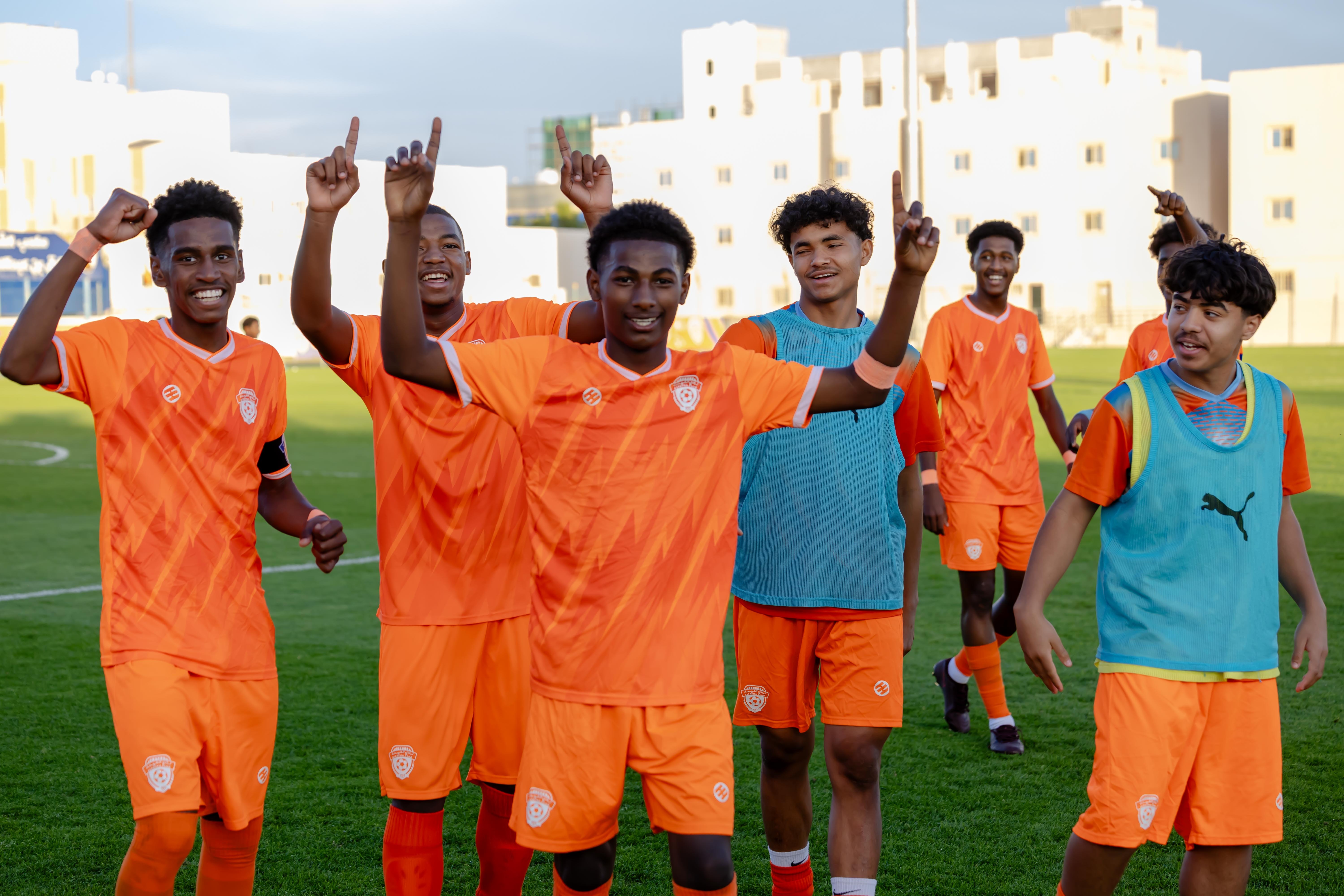 الفيحاء تحت 17 سنة يكسب لقاء نظيرة نادي الامجاد