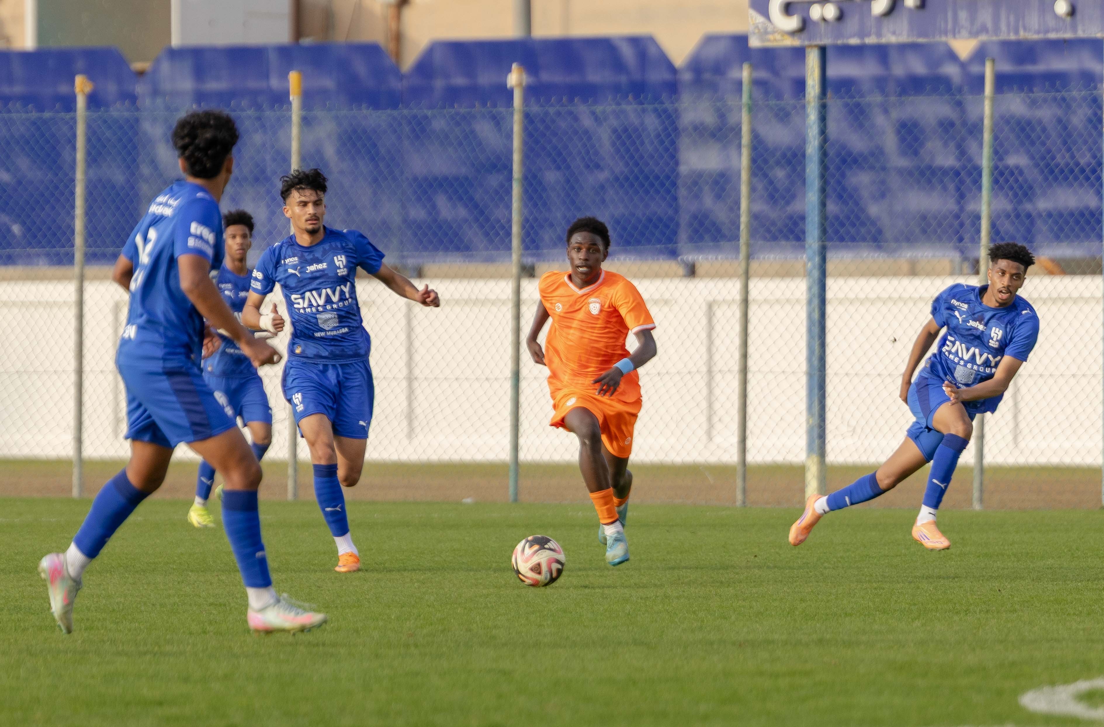 الفيحاء تحت 18 سنة يخسر لقاء نظيرة نادي الهلال