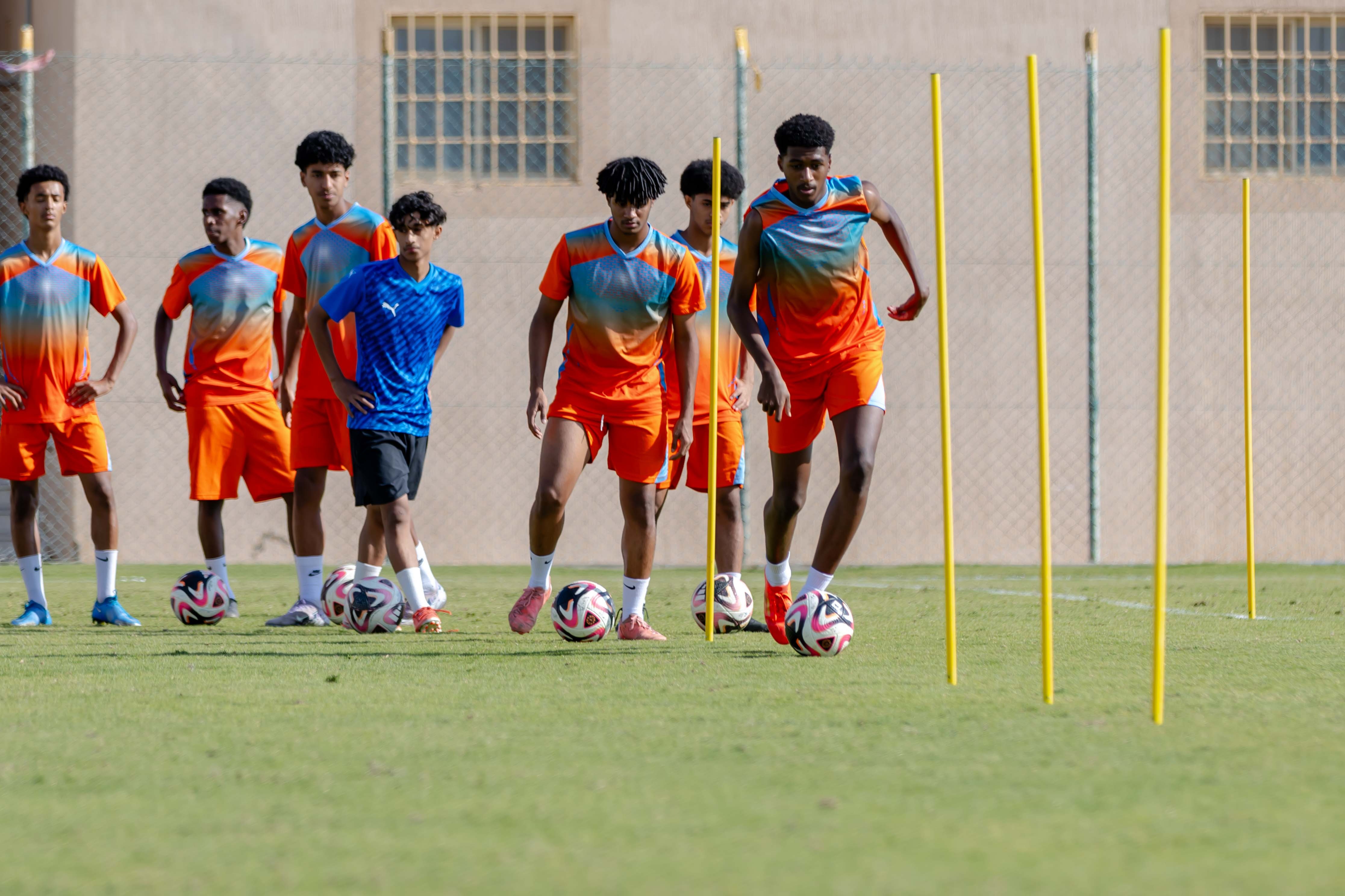 الفيحاء تحت 17 سنة يجري تمرينه الرئيس لمواجهة نظيره نادي القنفذة