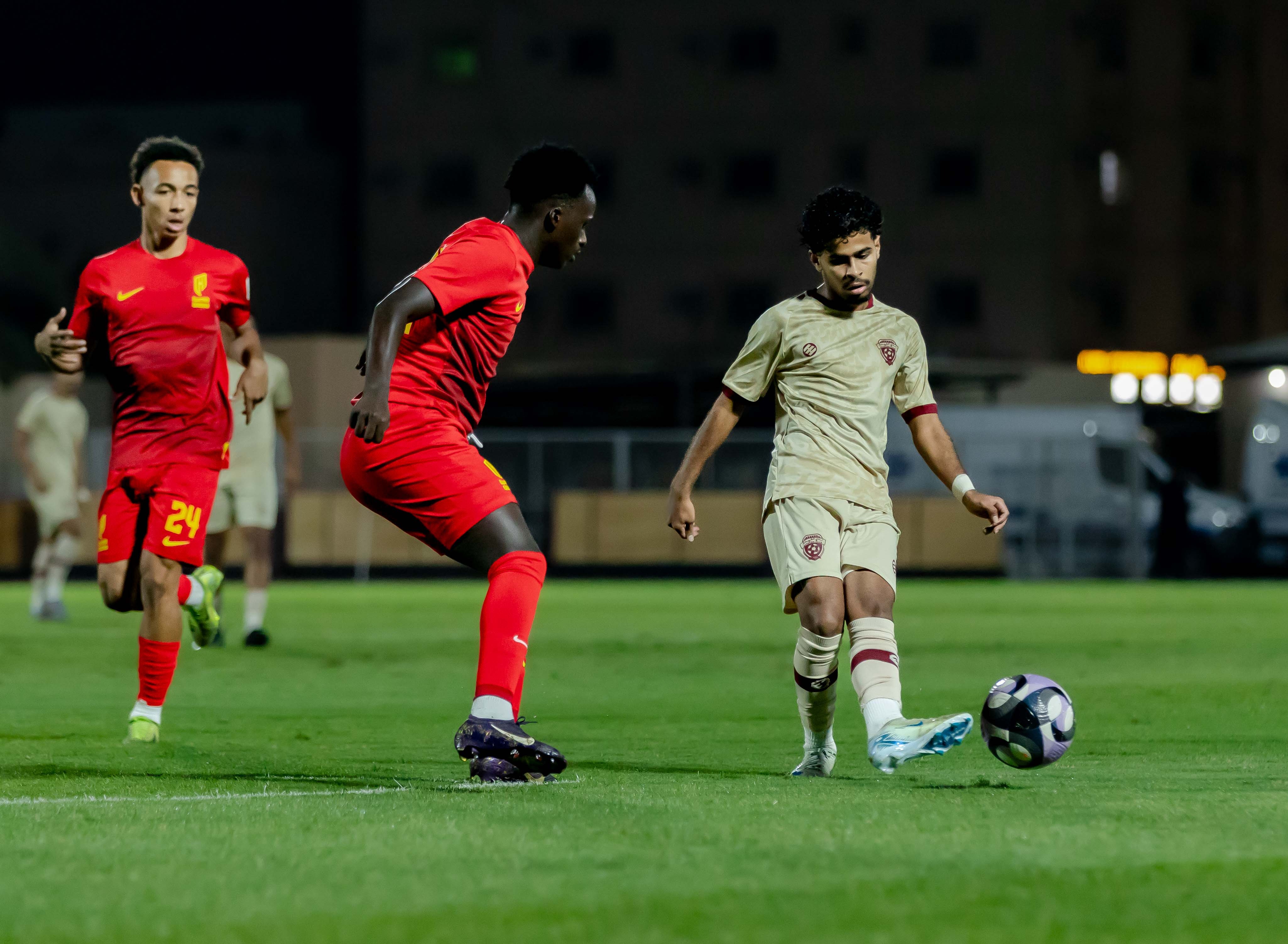 الفيحاء تحت ٢١ سنة يتعادل إيجابياً بهدفين أمام القادسية