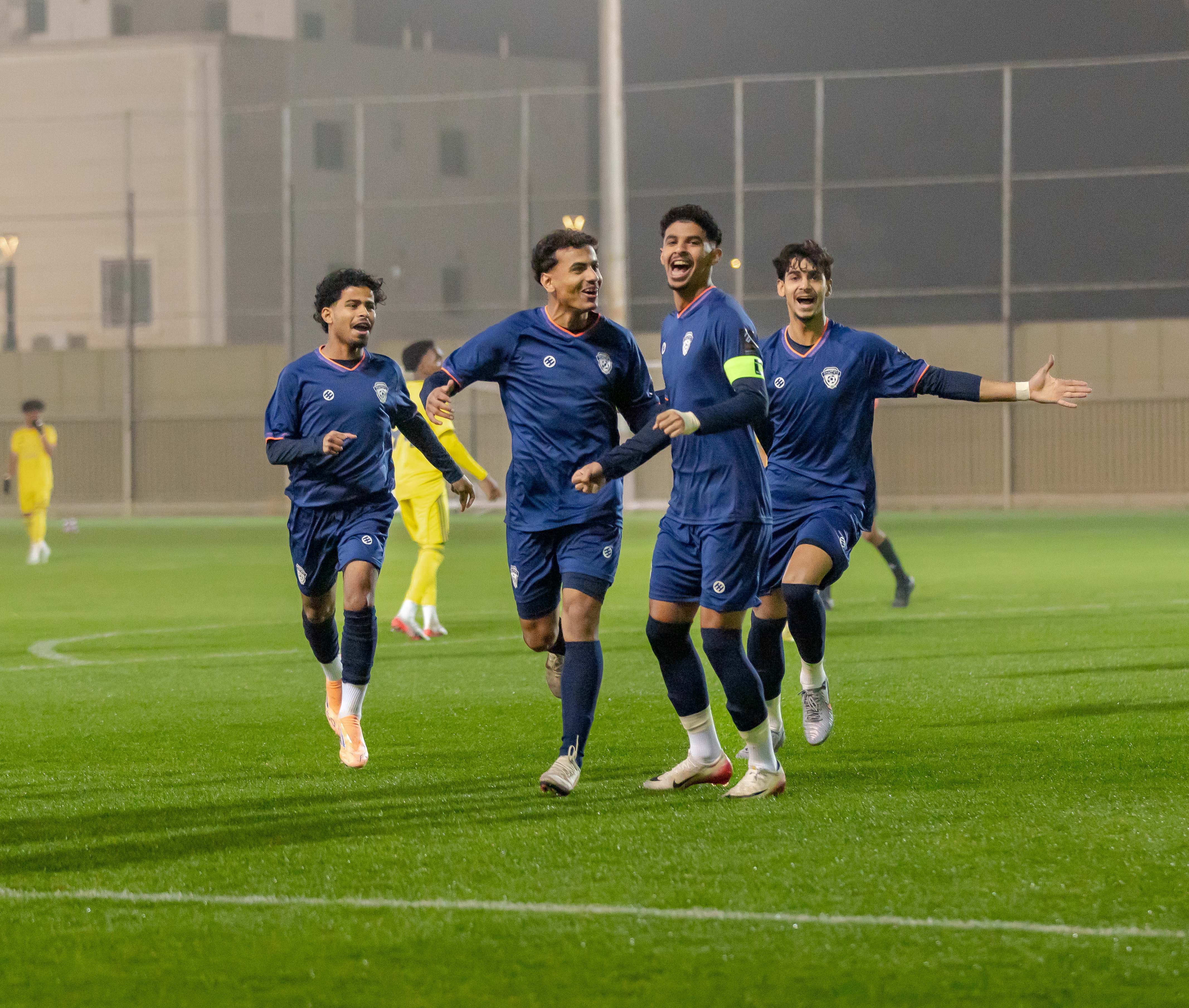 الفيحاء تحت 21 عامًا يتعادل مع نظيره النصر ضمن الجولة العاشرة من دوري جوي للنخبة U21 .