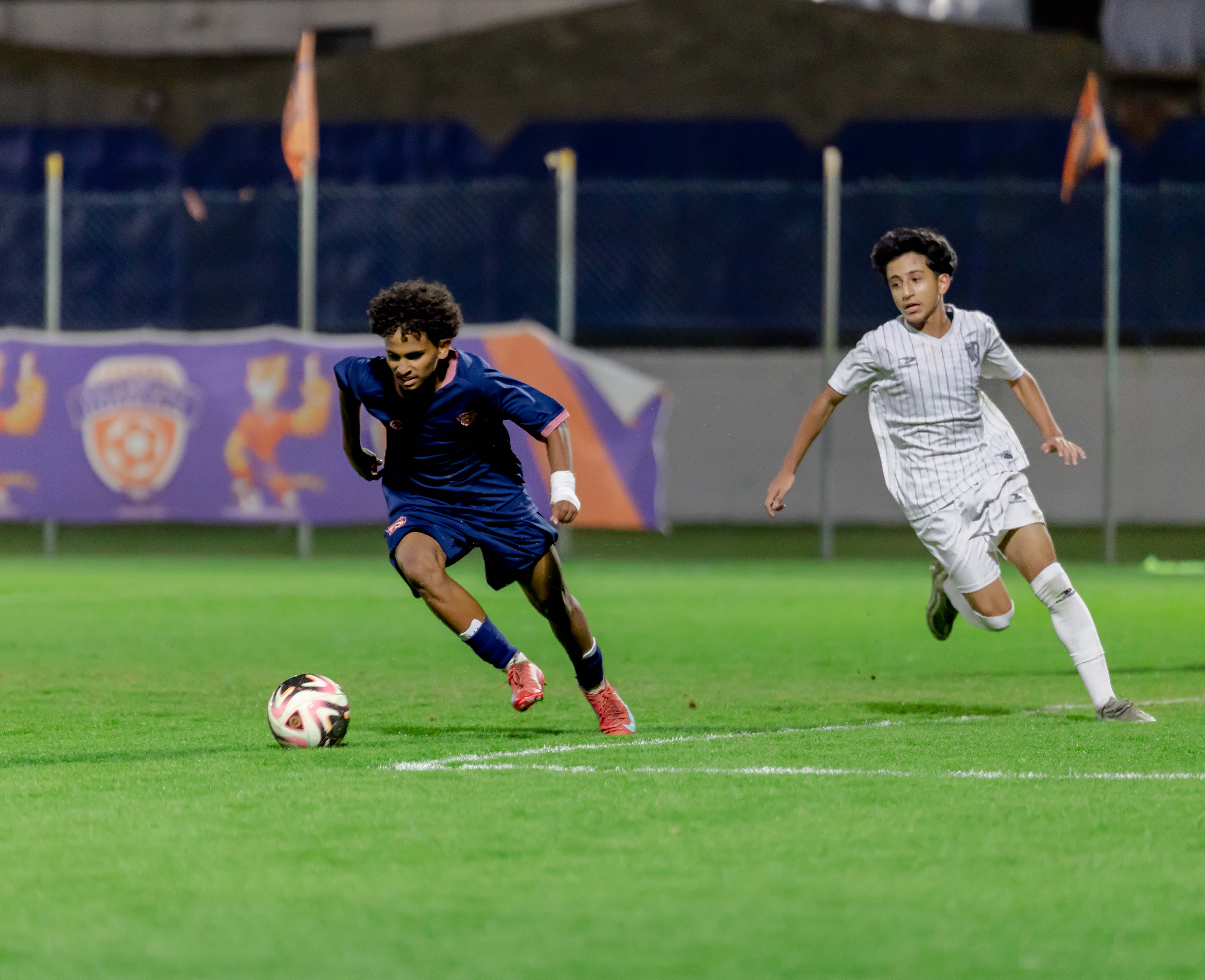 الفيحاء تحت 15 سنة يتعادل إيجابياً أمام نظيره نادي الطائي