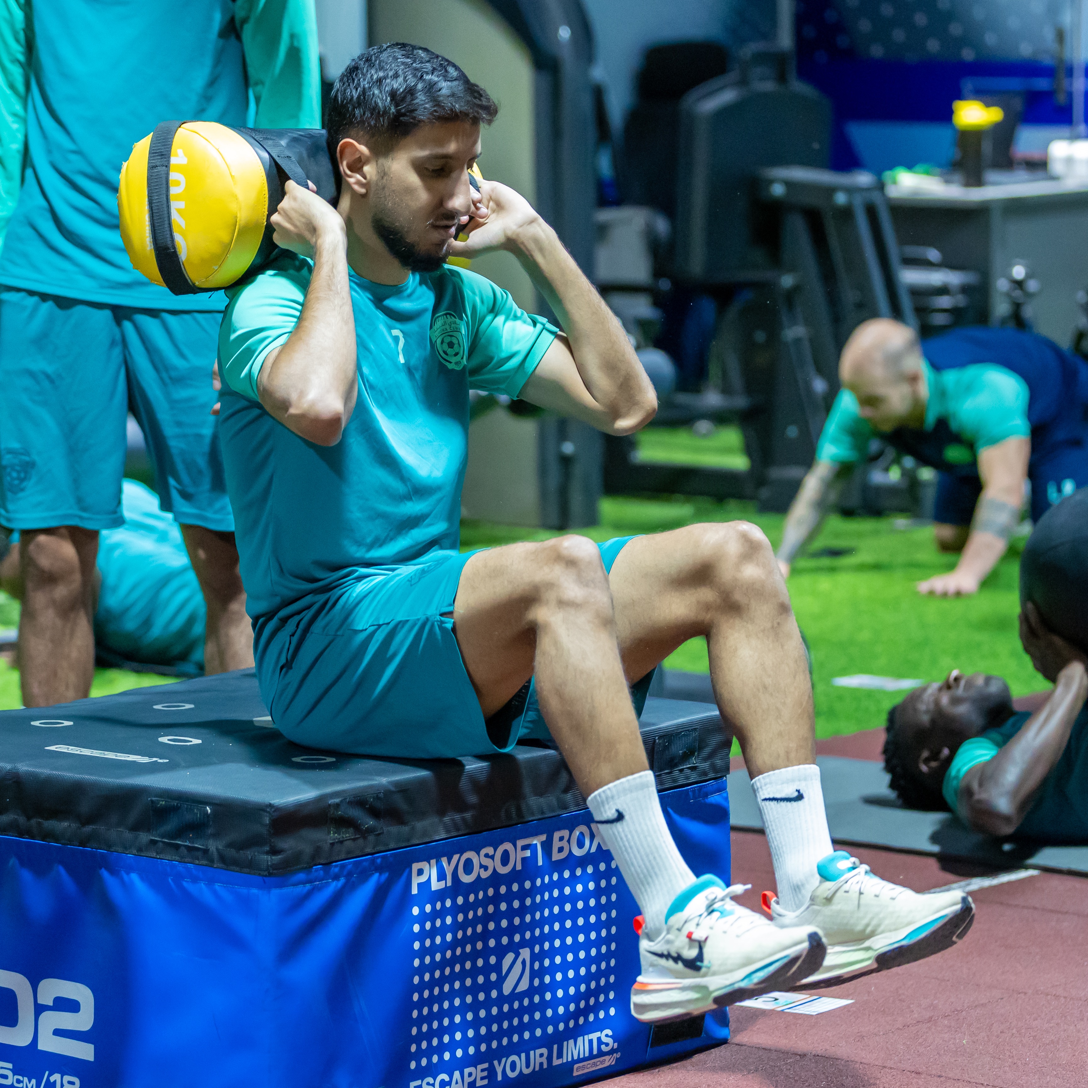 الفيحاء يواصل تدريباته اليومية ضمن تحضيراته للاستحقاقات المقبلة