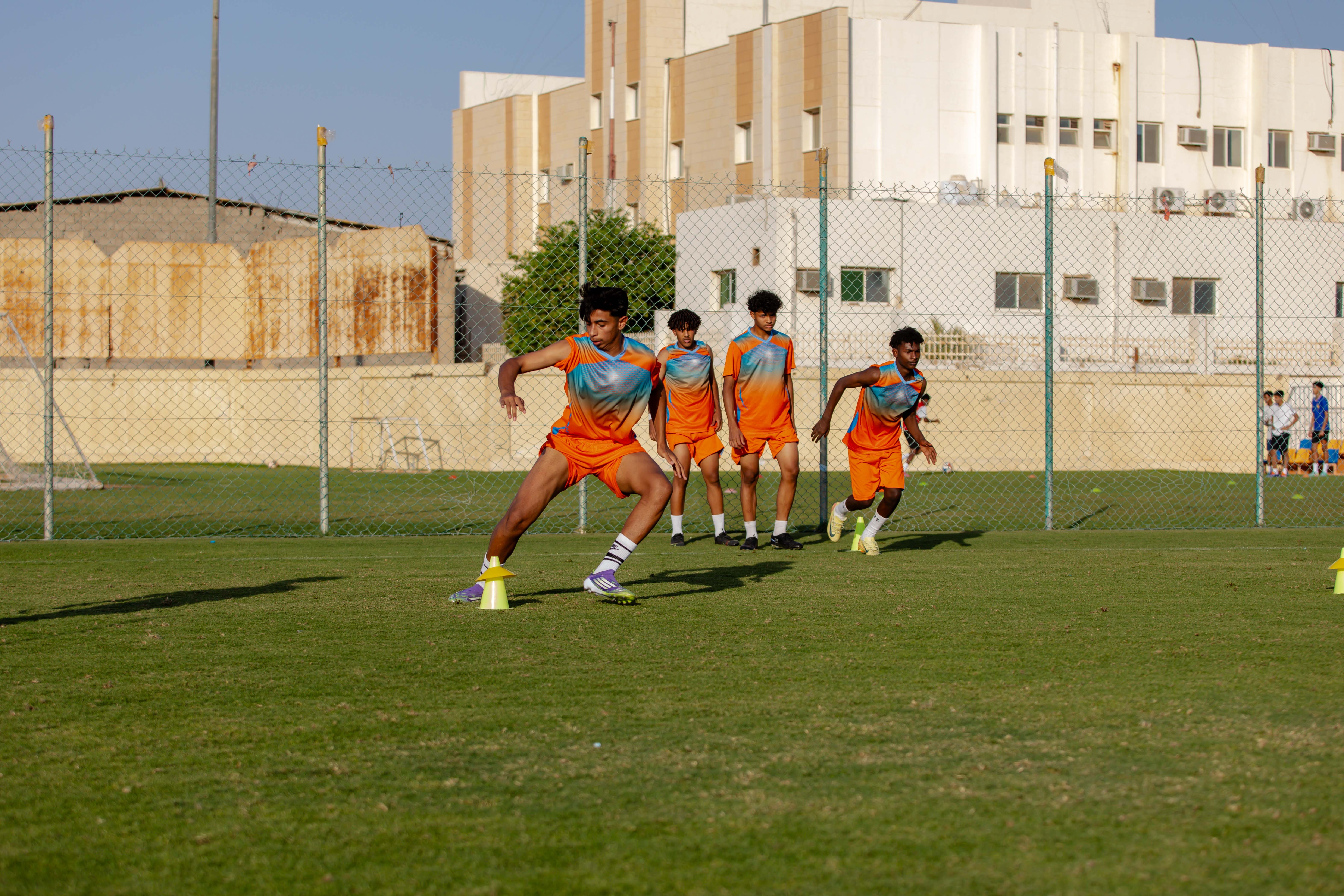 الفيحاء تحت 17 سنة يجري تمرينه الرئيس لمواجهة نظيره نادي الانصار