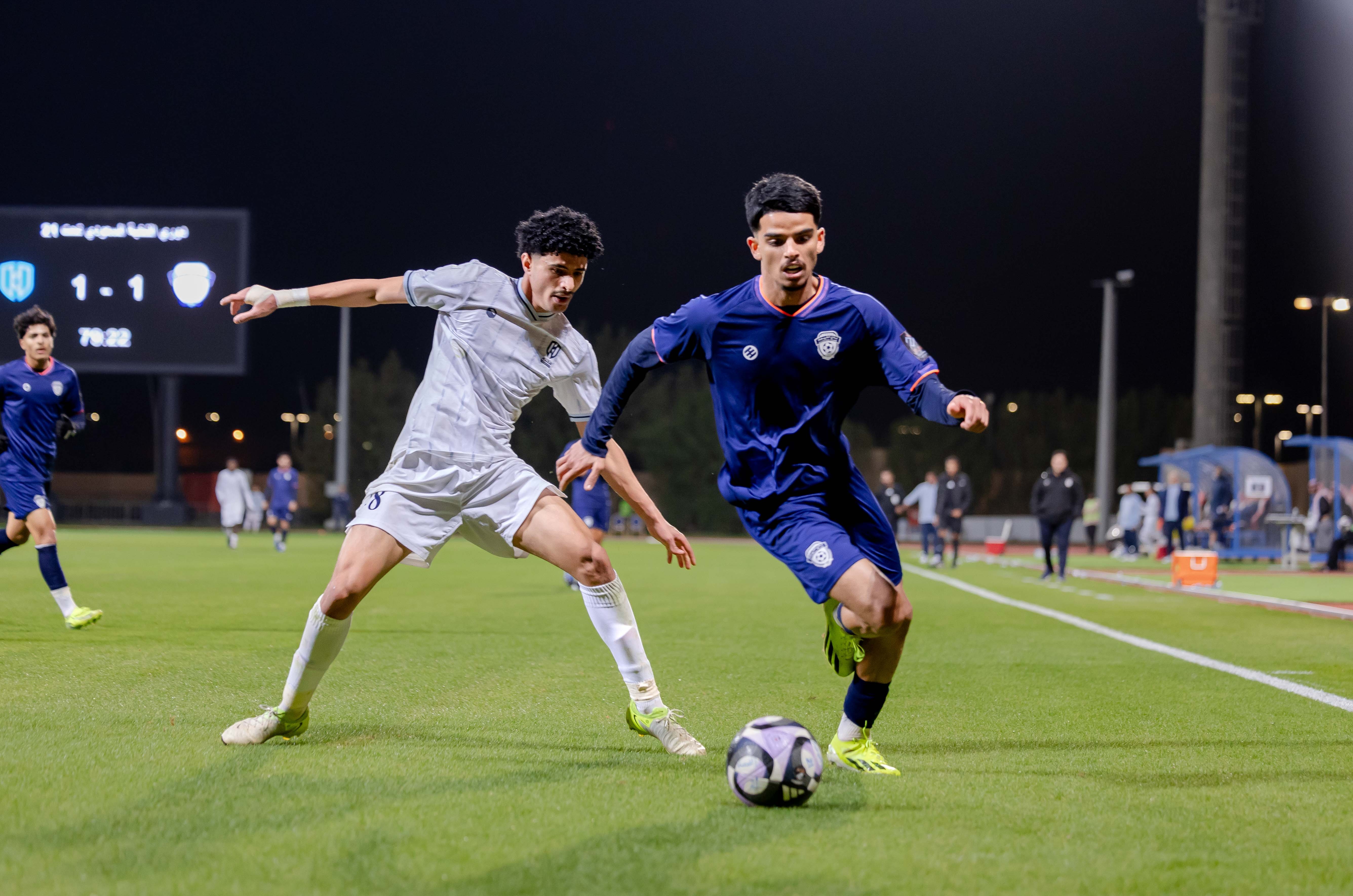 الفيحاء تحت 21 عامًا يخسر لقاء نظيره الاخدود ضمن الجولة الحادية عشر من دوري جوي للنخبة U21 .