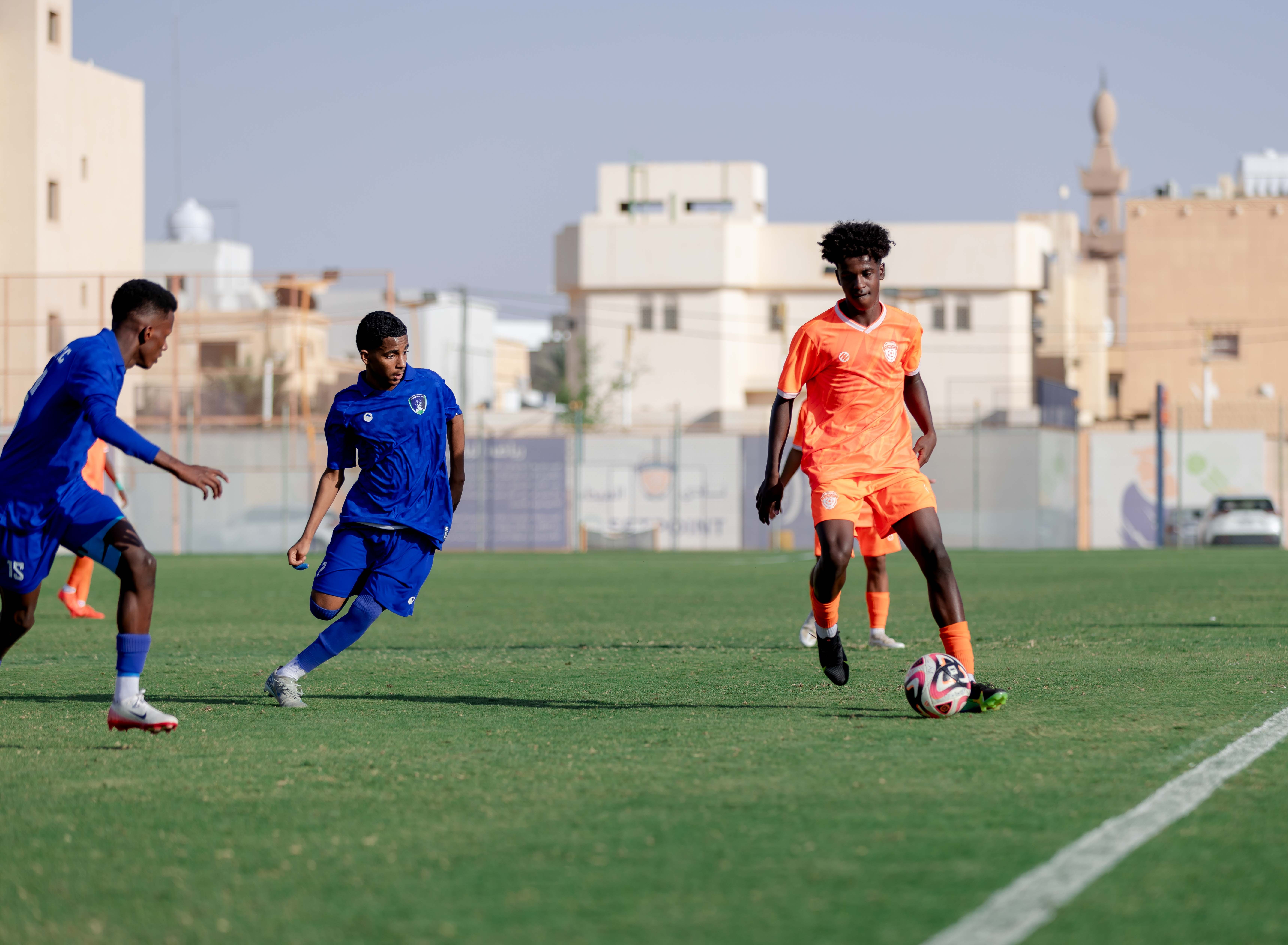 الفيحاء تحت 17 سنة يكسب لقاء نظيره نادي الشعلة بستة أهداف