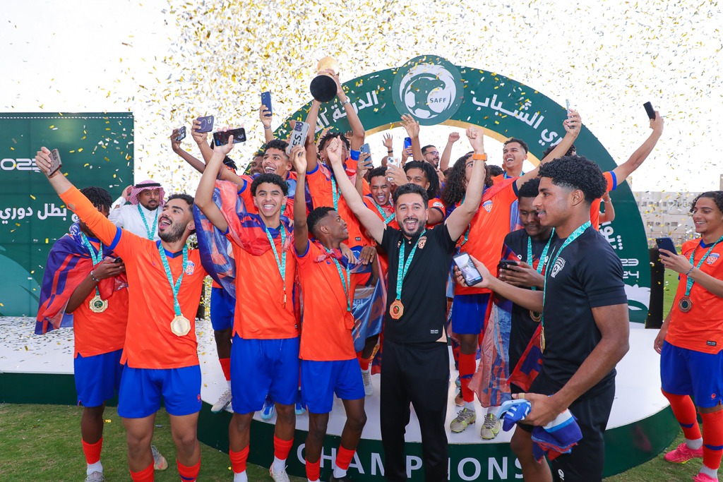 الفيحاء تحت 19 سنة يتوّج ببطولة دوري الدرجة الأولى