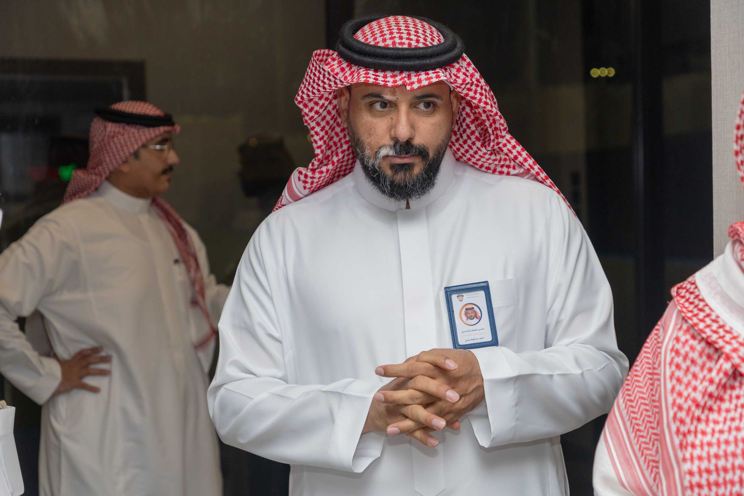 رئيس نادي الكوكب المهندس يزيد بن ناصر الزعاقي يزور الفيحاء