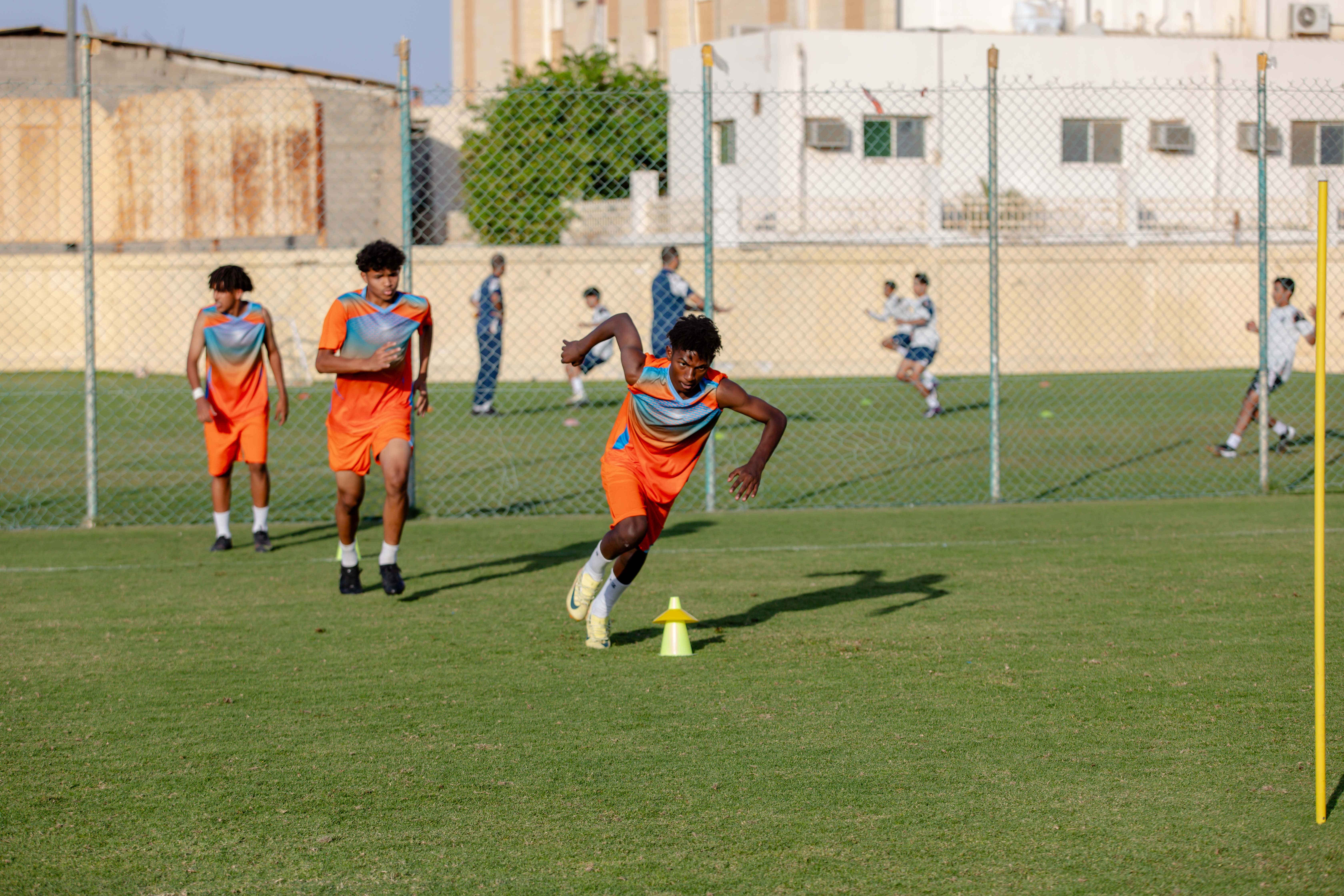 الفيحاء تحت 17 سنة يجري تمرينه الرئيس لمواجهة نظيره نادي الانصار