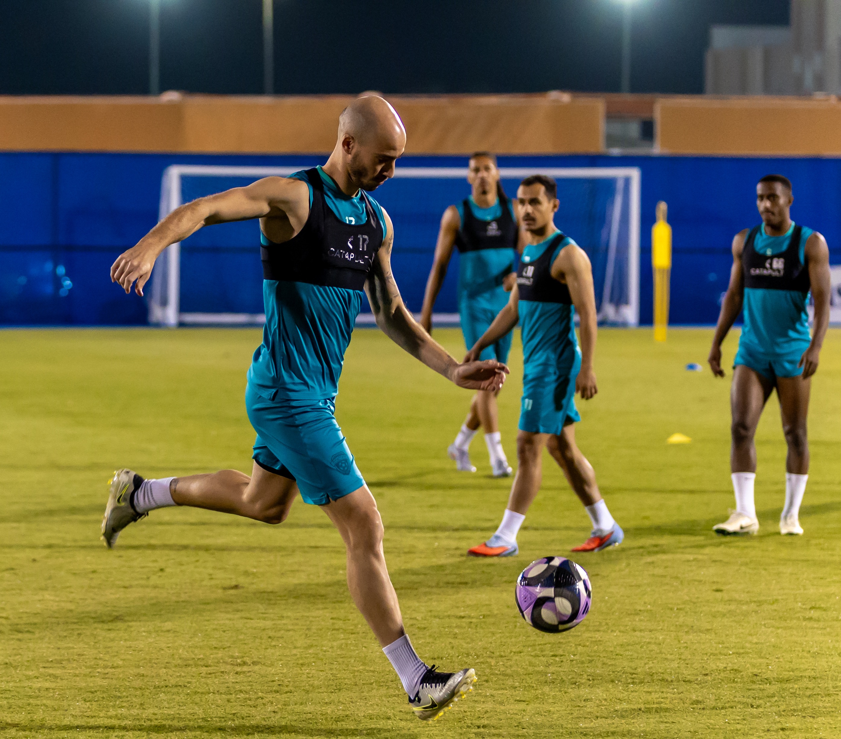 الفيحاء يواصل تحضيراته بحصة تكتيكية استعدادًا لمواجهة النصر