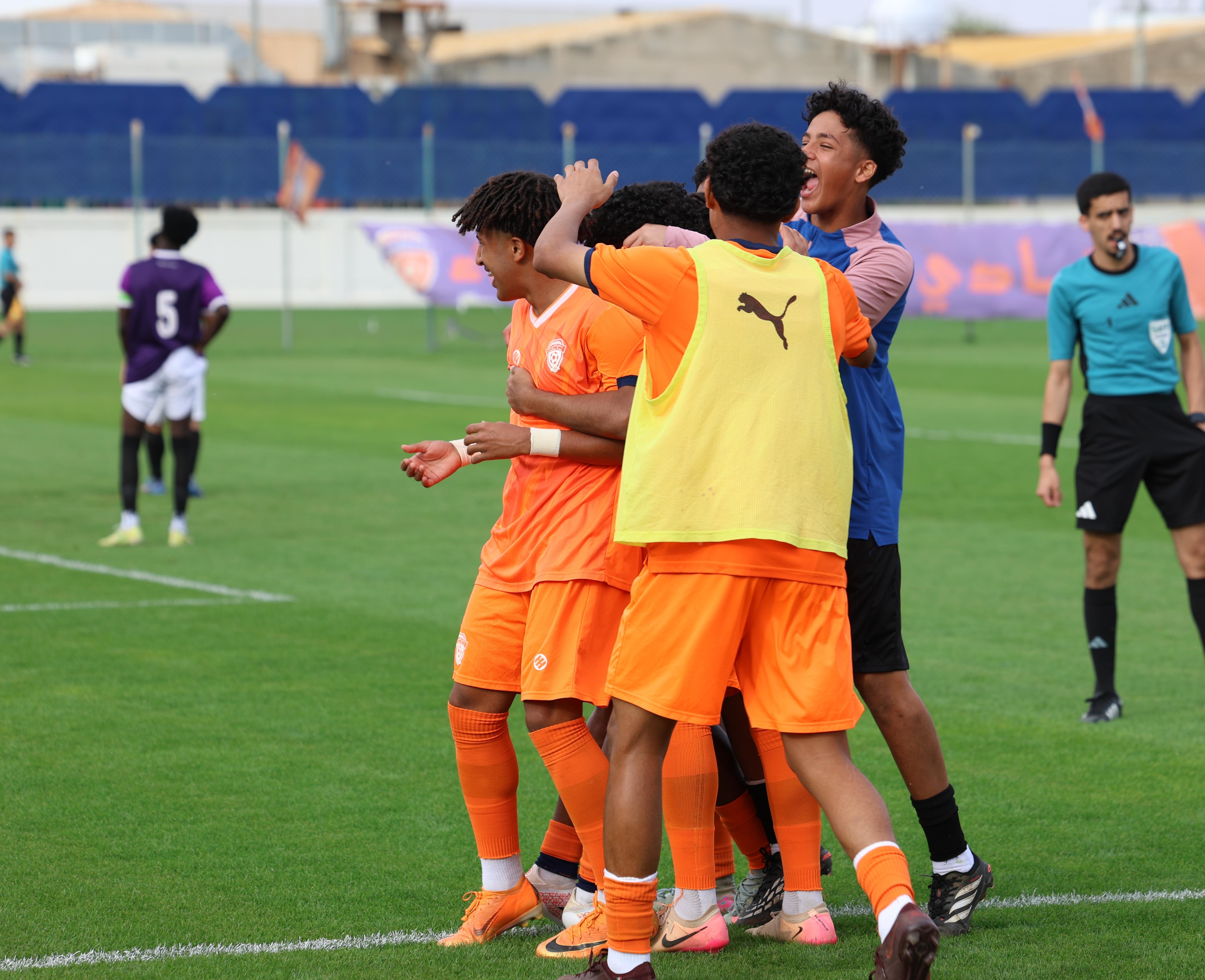 الفيحاء تحت 17 سنة يكسب لقاء نظيرة نادي القلعة