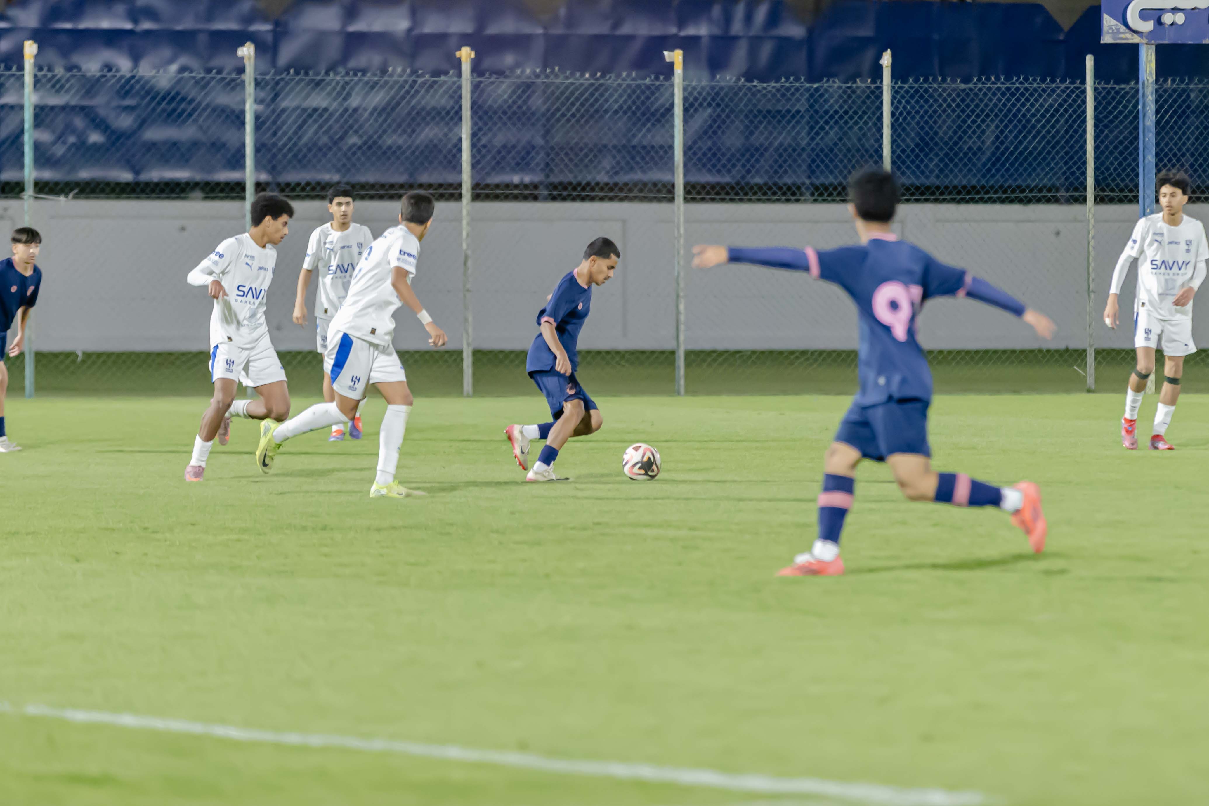 الفيحاء تحت 15 سنة يتعادل سلبياً امام نظيره نادي الهلال