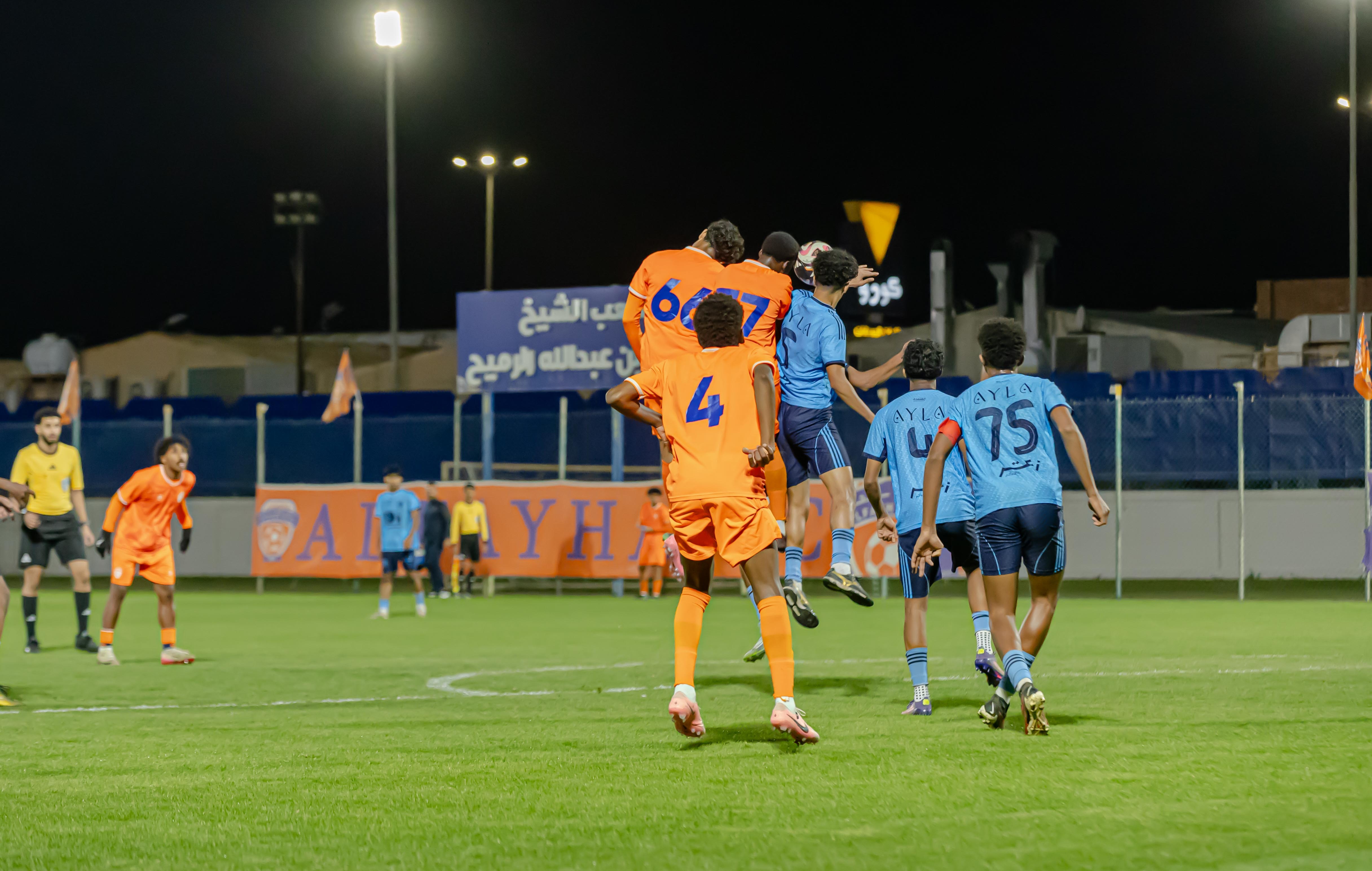 الفيحاء تحت 17 سنة يكسب لقاء نظيرة نادي القنفدة