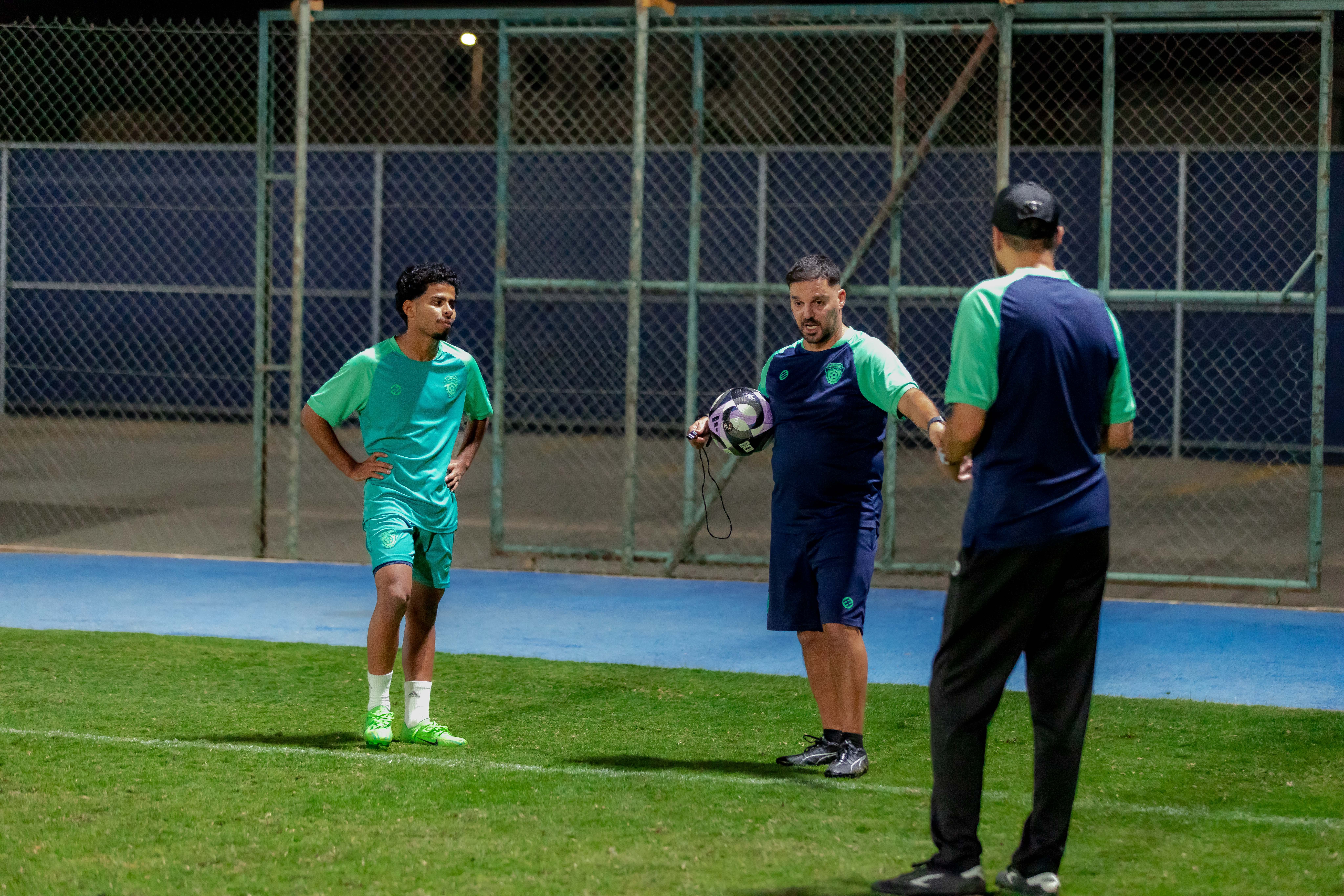 الفيحاء تحت 21 عام يجري تمرينه الرئيس استعداداً لملاقاة العدالة